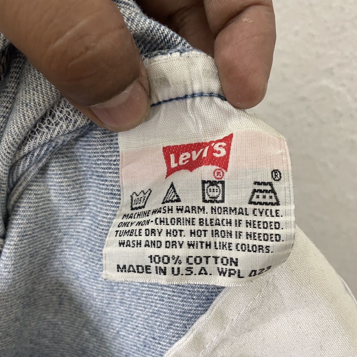 Levi's Vintage 90s Levis Distressed Denim Jeans Size 28" / US 6 / IT 42 - 6 Thumbnail