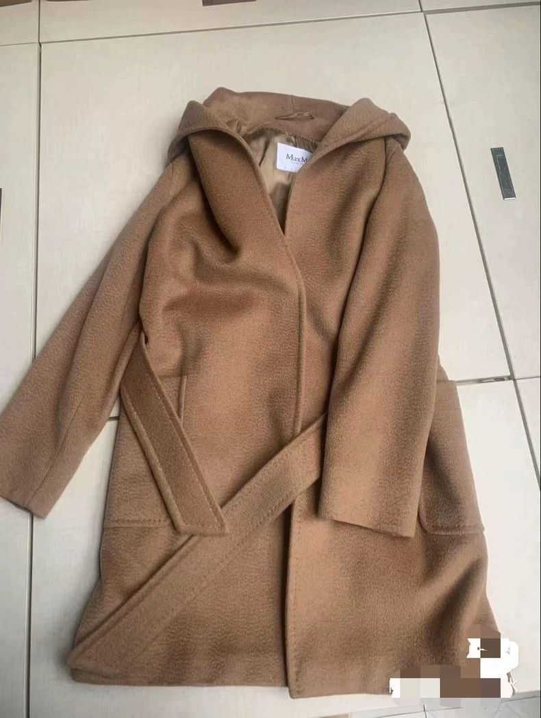 MaxMara Rialto Camel Wool Coat-2508