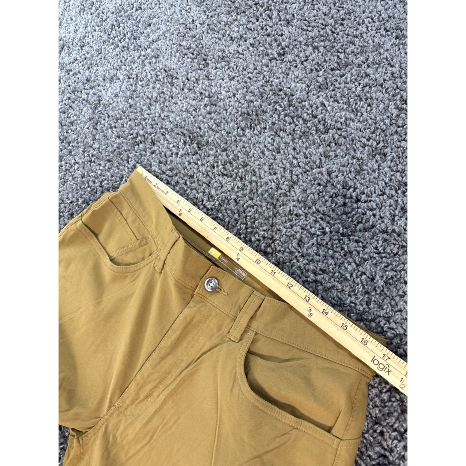 Eddie Bauer Eddie Bauer Travex Pants Mens 36x30 Khaki Lightweight Stretch Outdoor Hiking Chino Pockets Quick Dry Size US 36 / EU 52 - 3 Thumbnail