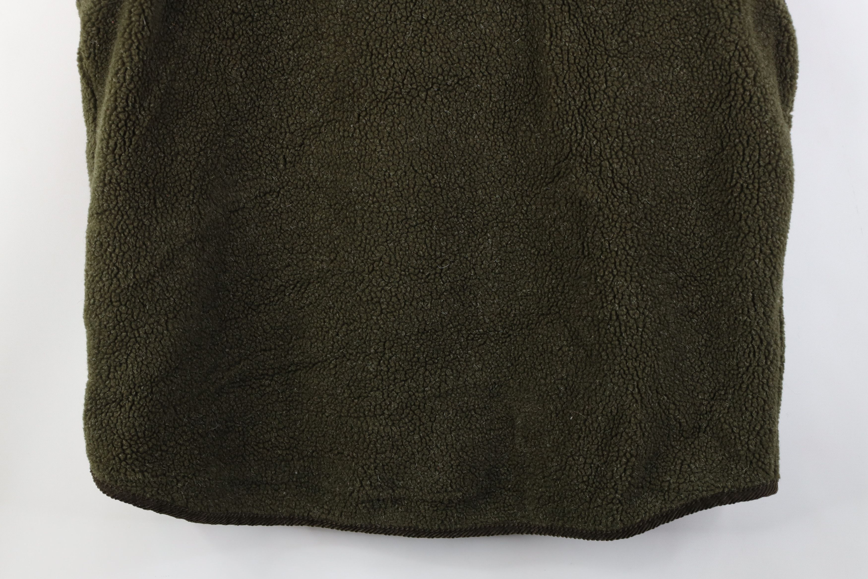 Vintage Vintage 90s Streetwear Collar Deep Pile Fleece Vest Jacket Size L / US 10 / IT 46 - 11 Thumbnail