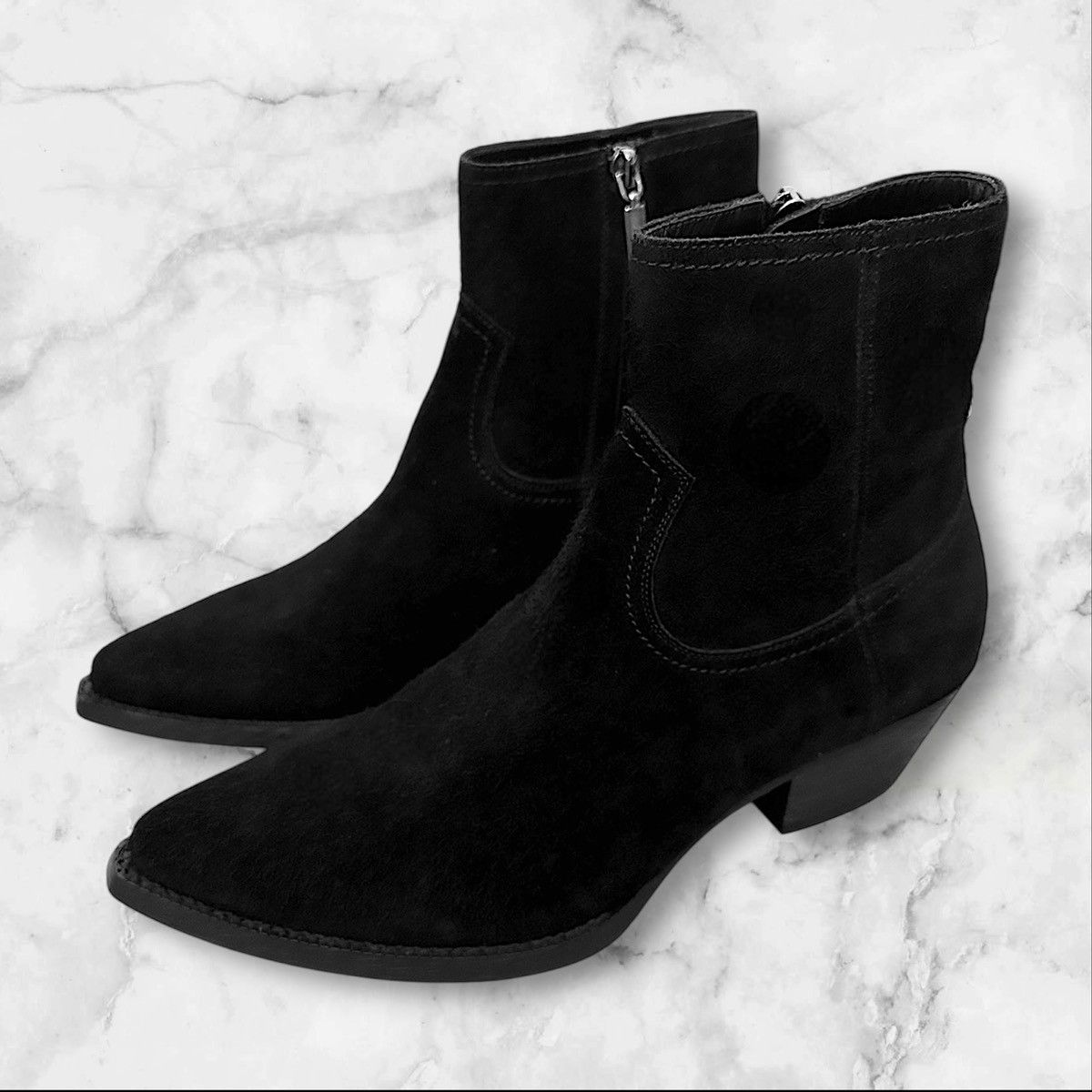 Saint Laurent Paris Saint Laurent Suede Lukas Boots Size US 7 / EU 40 - 12 Thumbnail