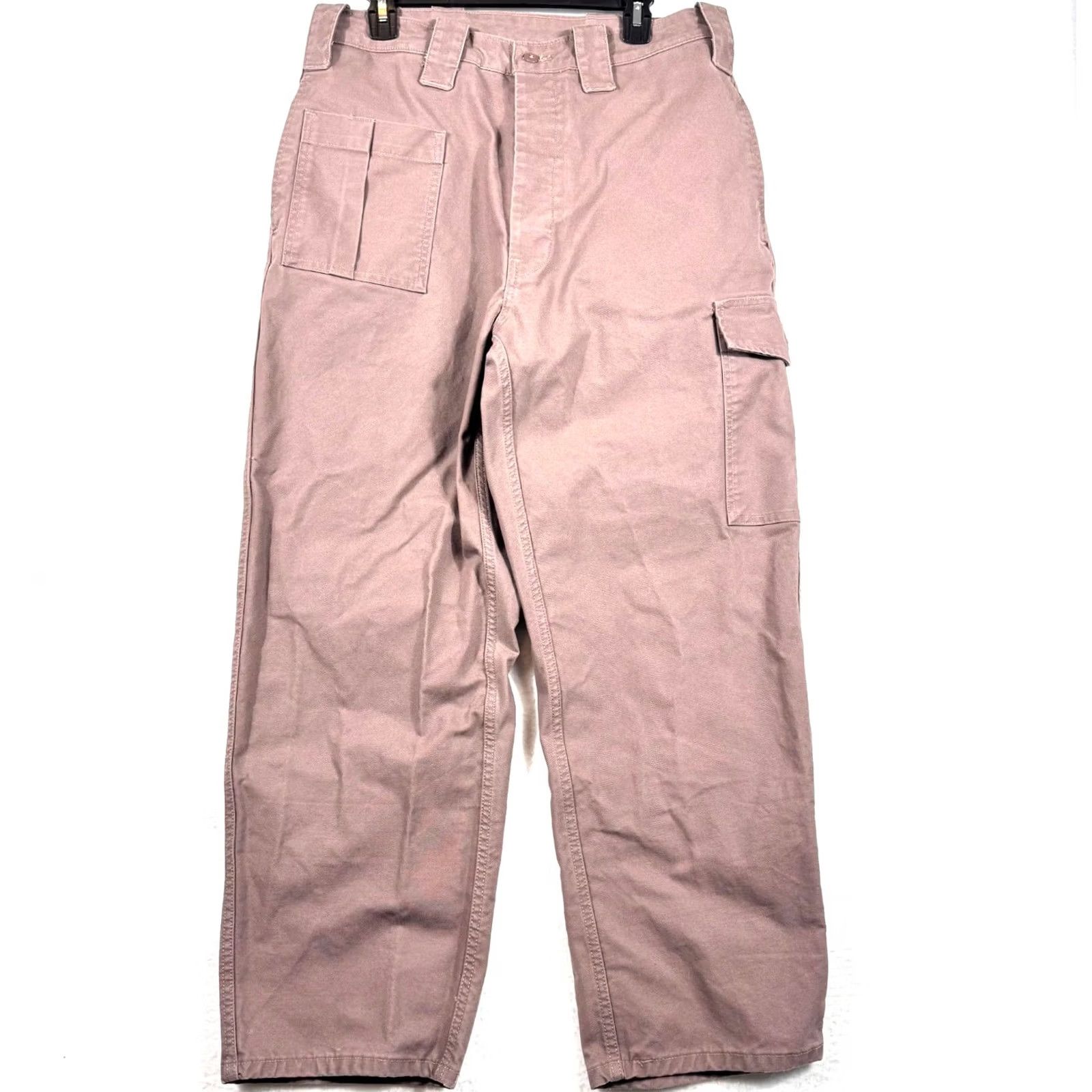 Levi's Levi's Mens 34x32 Cargo Pants Canvas Mauve Size US 34 / EU 50 - 2 Thumbnail