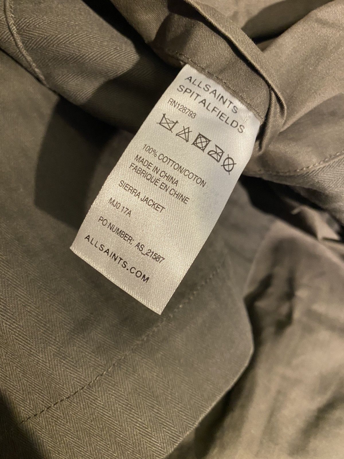 Allsaints All Saints Spitalfields Jacket Size US XL / EU 56 / 4 - 9 Thumbnail