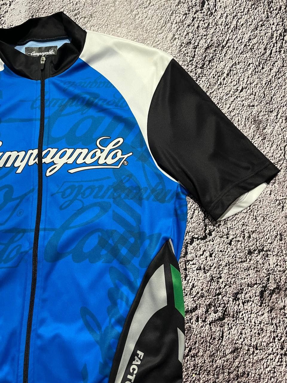 Other Campagnolo Team Cycling Jersey Short Sleeve FullZip Size M Size US M / EU 48-50 / 2 - 3 Thumbnail