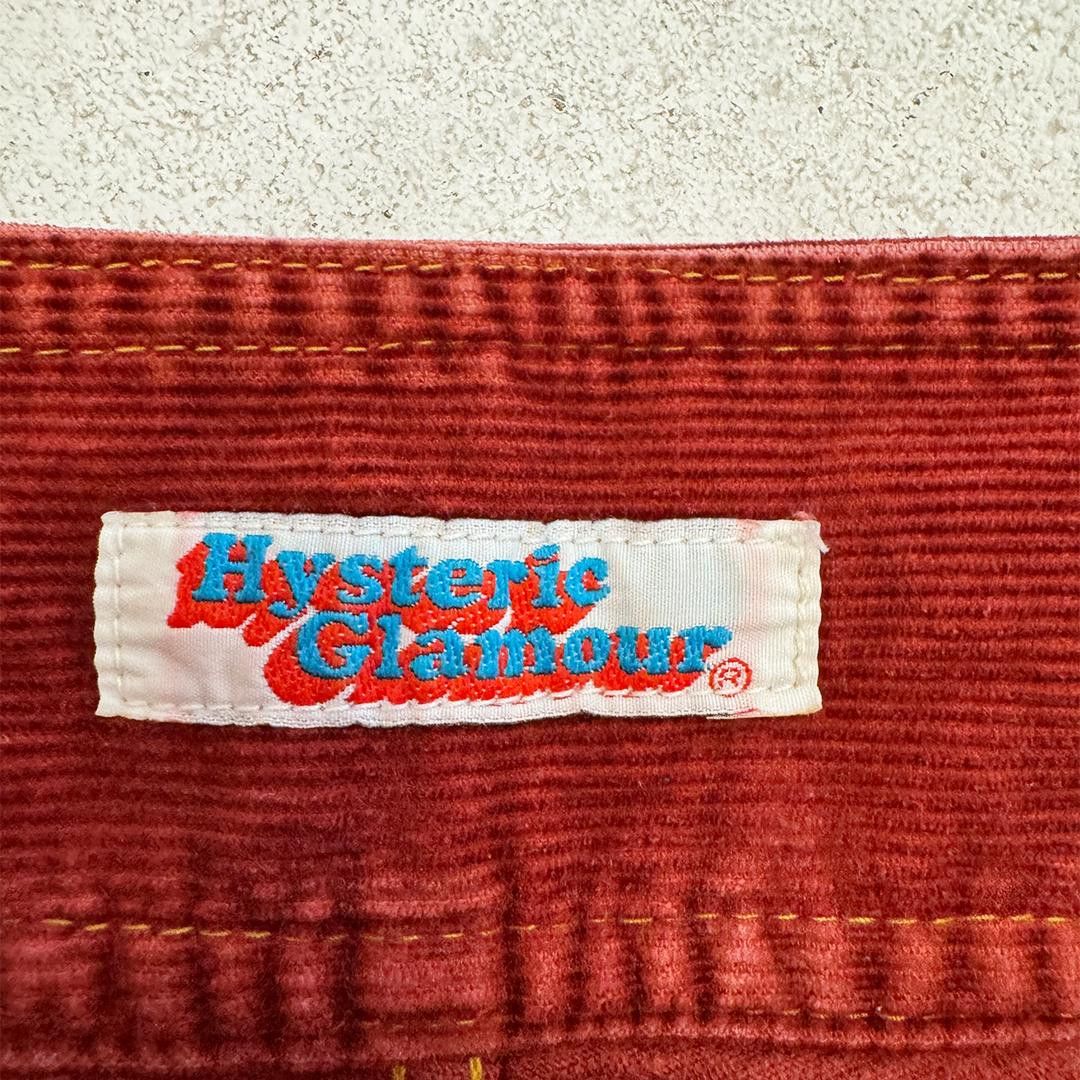 Hysteric Glamour Hysteric Glamour Corduroy Orange Boot Cut Pants (Free Size) Size 24" / US 00 / IT 34 - 4 Thumbnail