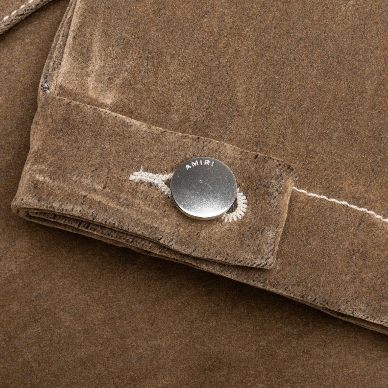 Amiri o1w1db10325 Flocked Carpenter Jeans in Brown Size US 34 / EU 50 - 4 Thumbnail