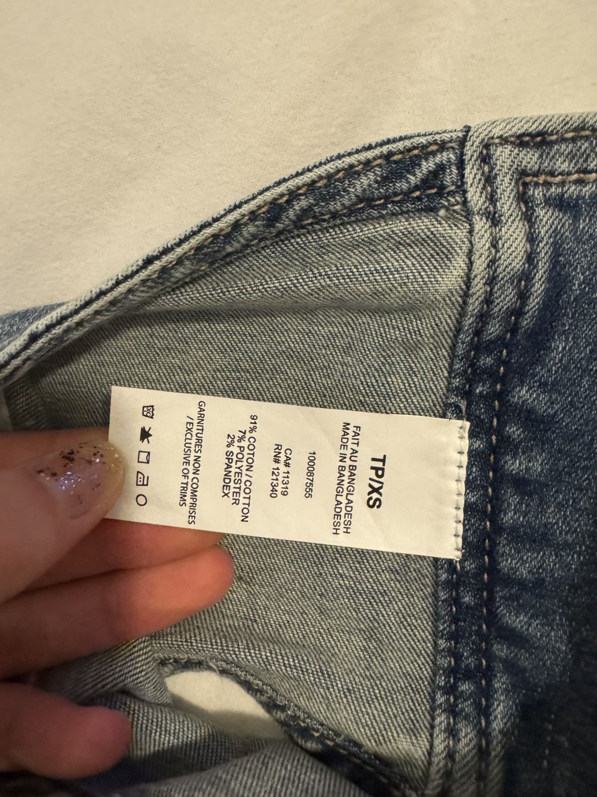 Garage Garage Denim Halter Top Size: XS Size XS / US 0-2 / IT 36-38 - 5 Thumbnail