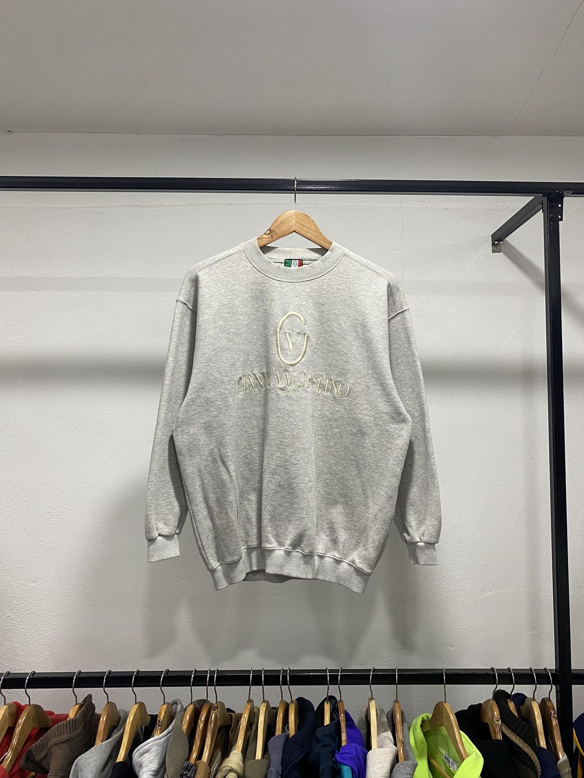 Designer × Valentino × Versace Gianni Valentino Big Logo Spellout Size US L / EU 52-54 / 3 - 2 Thumbnail