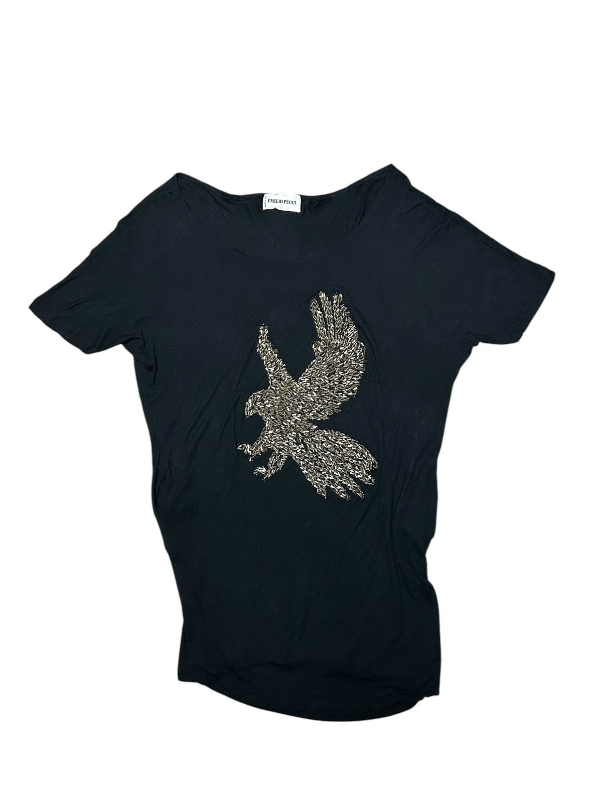Emilio Pucci F/W 09 Embroidered Eagle Dress Size S / US 4 / IT 40 - 2 Thumbnail