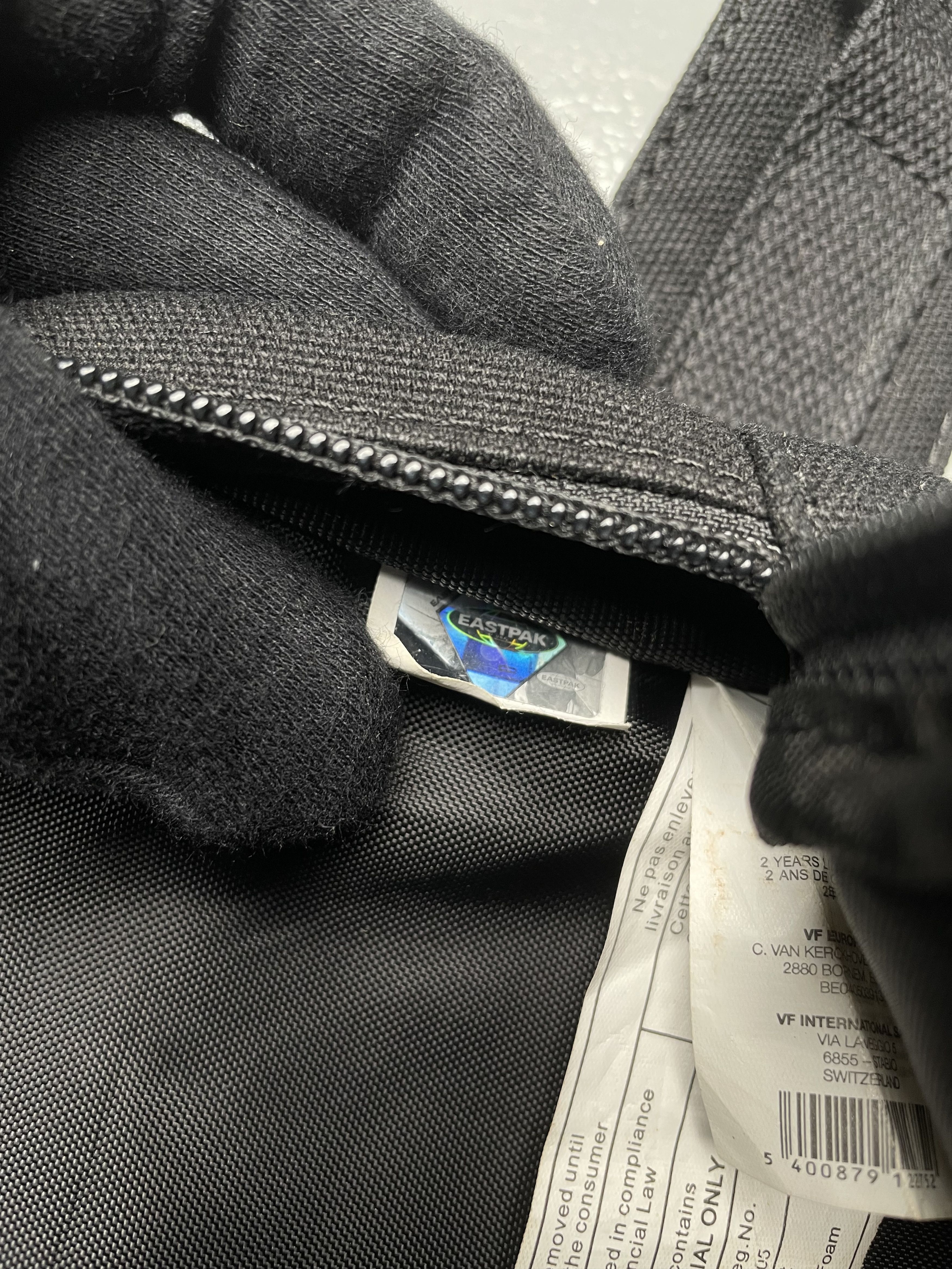 Eastpak × Raf Simons Eastpak X Raf Simons - A/W 2019 - Loop Waist Bag (black) Size ONE SIZE - 8 Thumbnail