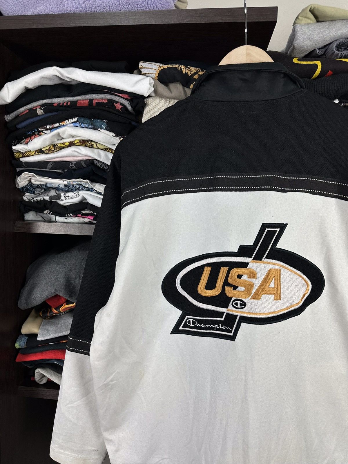 Champion × USA Olympics × Vintage Vintage Champion USA Olympic Full Zip Up Jacket Size US S / EU 44-46 / 1 - 9 Thumbnail