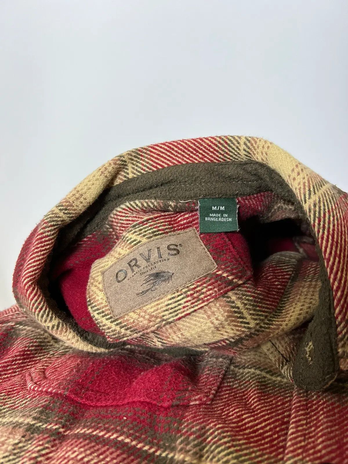 Flannel × Orvis × Vintage Orvis flannel long sleeve overshirt Size US M / EU 48-50 / 2 - 5 Thumbnail