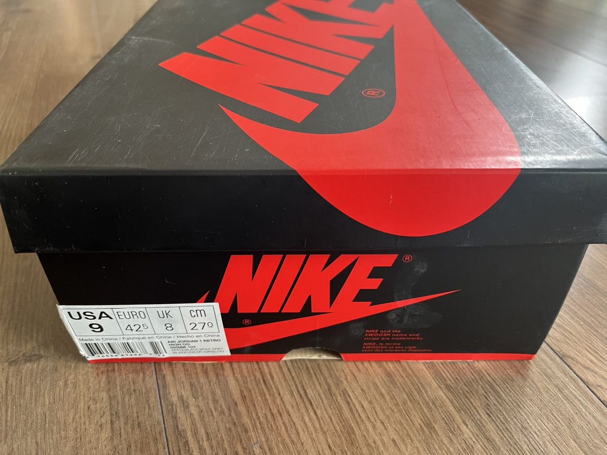 Jordan Brand Jordan 1 “Barons” white/black/Grey Size US 9 / EU 42 - 5 Thumbnail