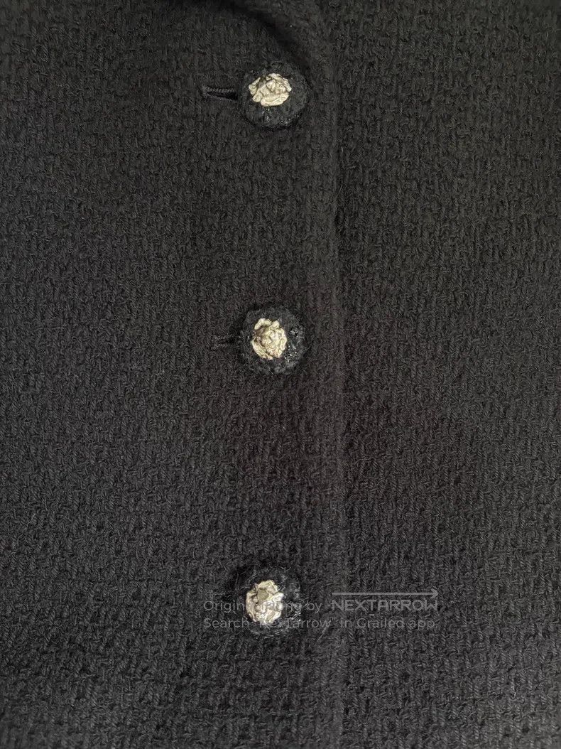Chanel Chanel Black navy collar jacket Size XS / US 0-2 / IT 36-38 - 4 Thumbnail