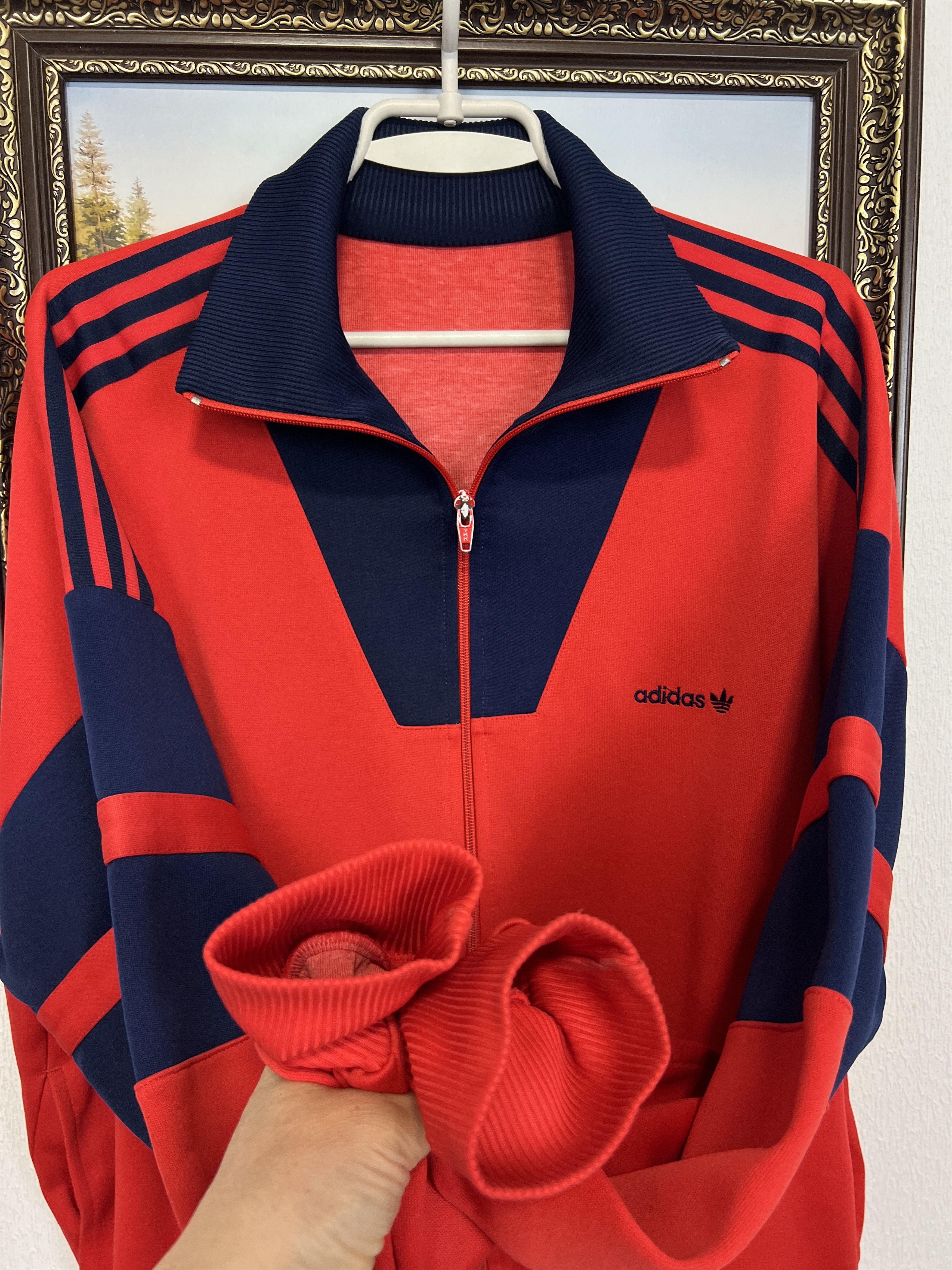 Adidas Vintage 90's Track Top Hype Jacket Rare Olympics Sport Size US L / EU 52-54 / 3 - 5 Thumbnail