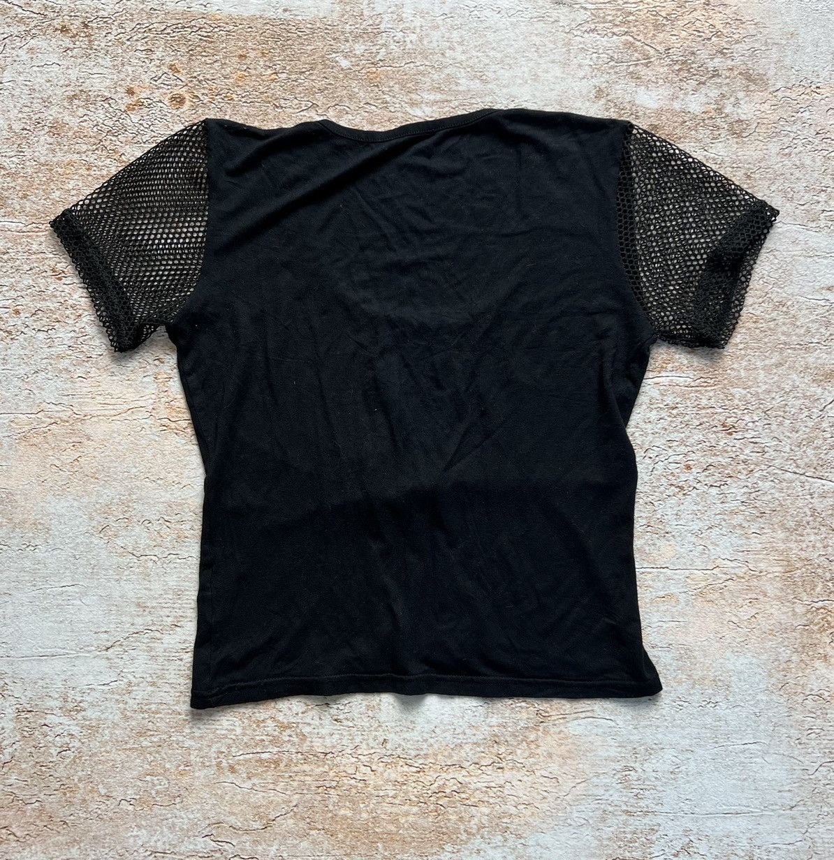 Japanese Brand × Vintage Vintage Japanese mesh t shirt Size S / US 4 / IT 40 - 4 Thumbnail