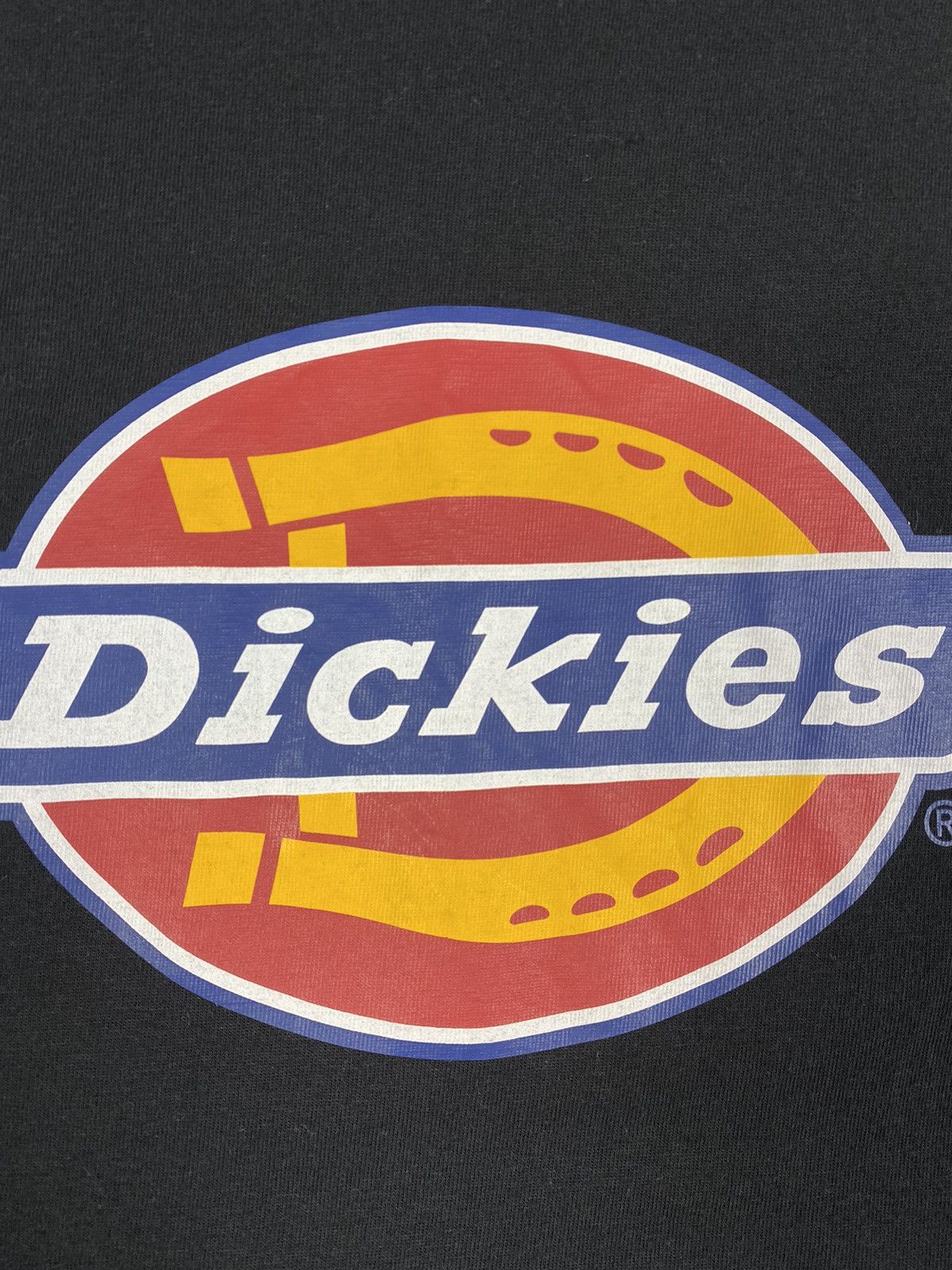 Dickies Dickies Big Logo Streetwear Black T Shirt Size M Size US M / EU 48-50 / 2 - 6 Thumbnail