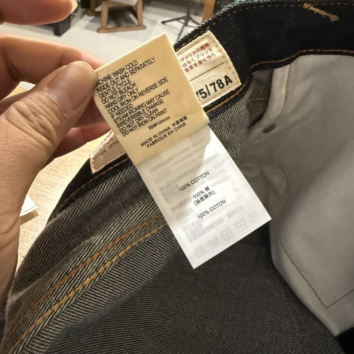 Evisu Evisu Selvedge Denim Pants Size US 33 - 10 Thumbnail