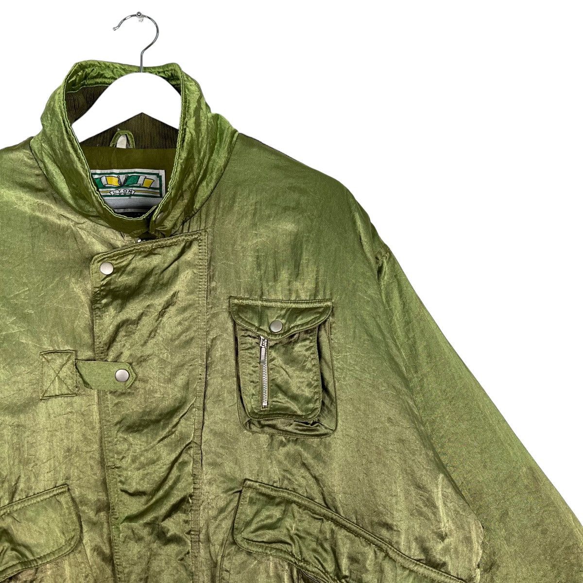 Japanese Brand VINTAGE 80s LYON COLLECTION BOMBER JACKET Size US L / EU 52-54 / 3 - 6 Thumbnail