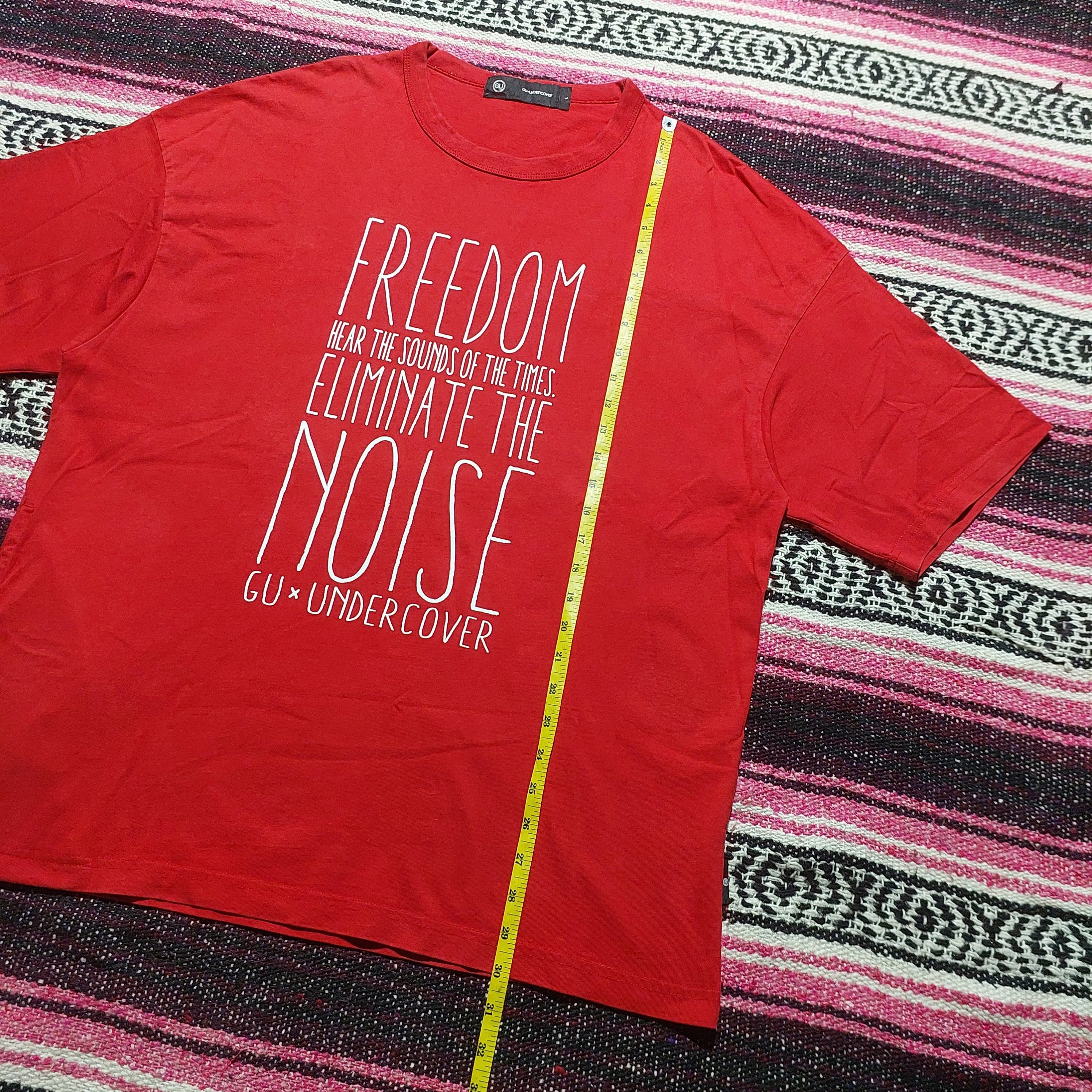 GU × Undercover Freedom noise S/S shirt Size US L / EU 52-54 / 3 - 11 Thumbnail