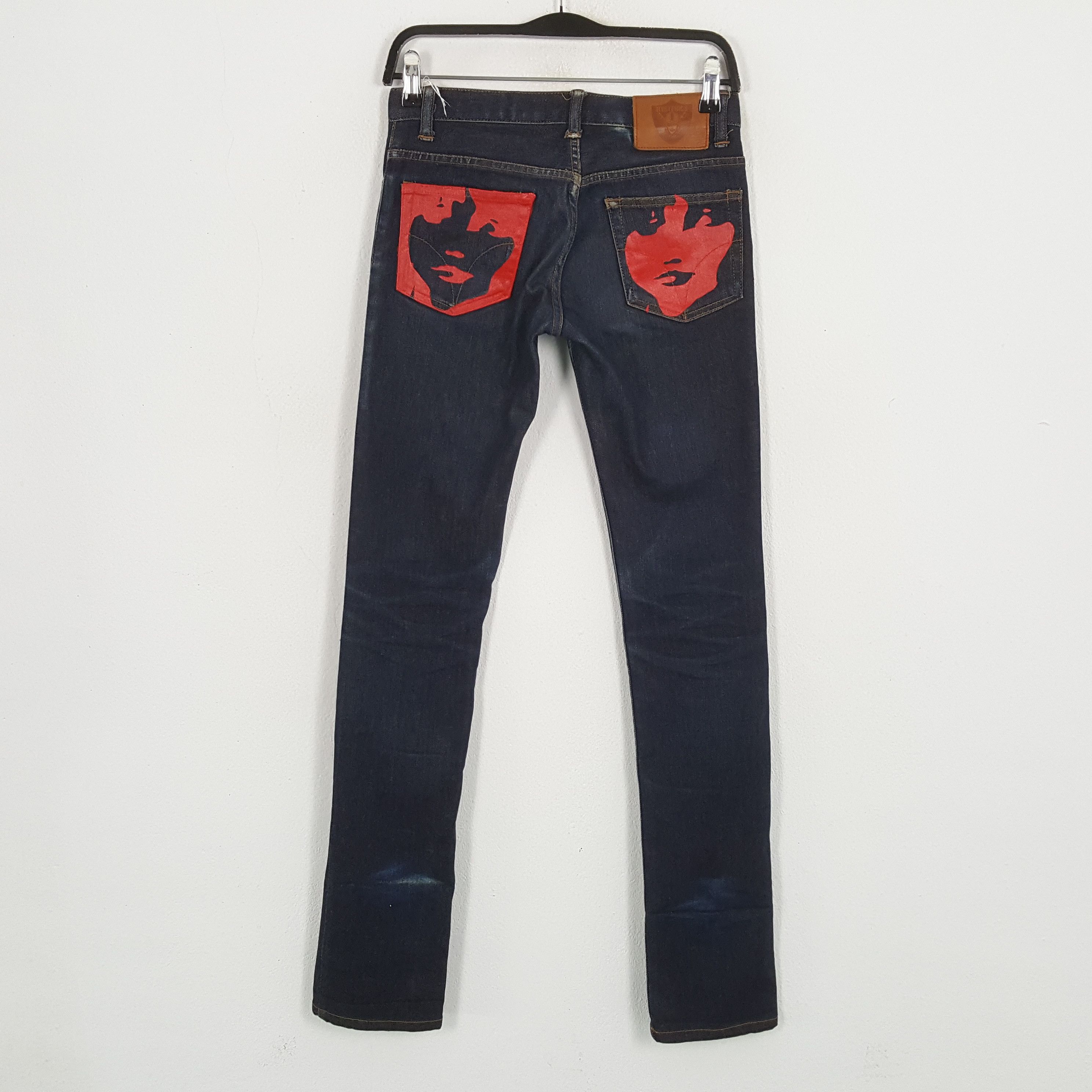 Hysteric Glamour × Japanese Brand × Vintage HYSTERIC GLAMOUR Japanese Brand Custom Art Jeans Size 27" / US 4 / IT 40 - 1 Thumbnail
