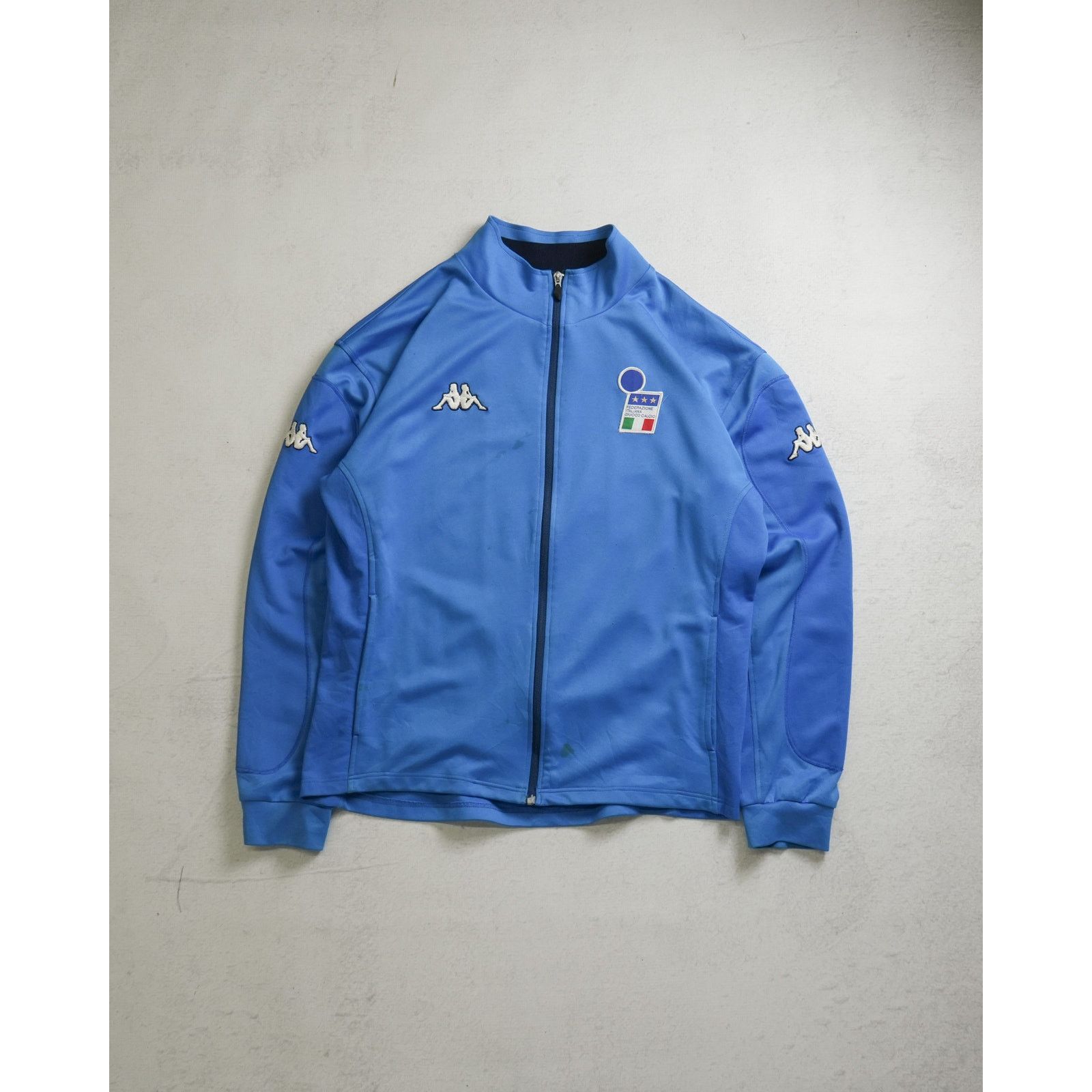 Kappa Vintage 00s Kappa Italy 2002 Soccer Track Jacket - Men's XL Size US XL / EU 56 / 4 - 1 Thumbnail
