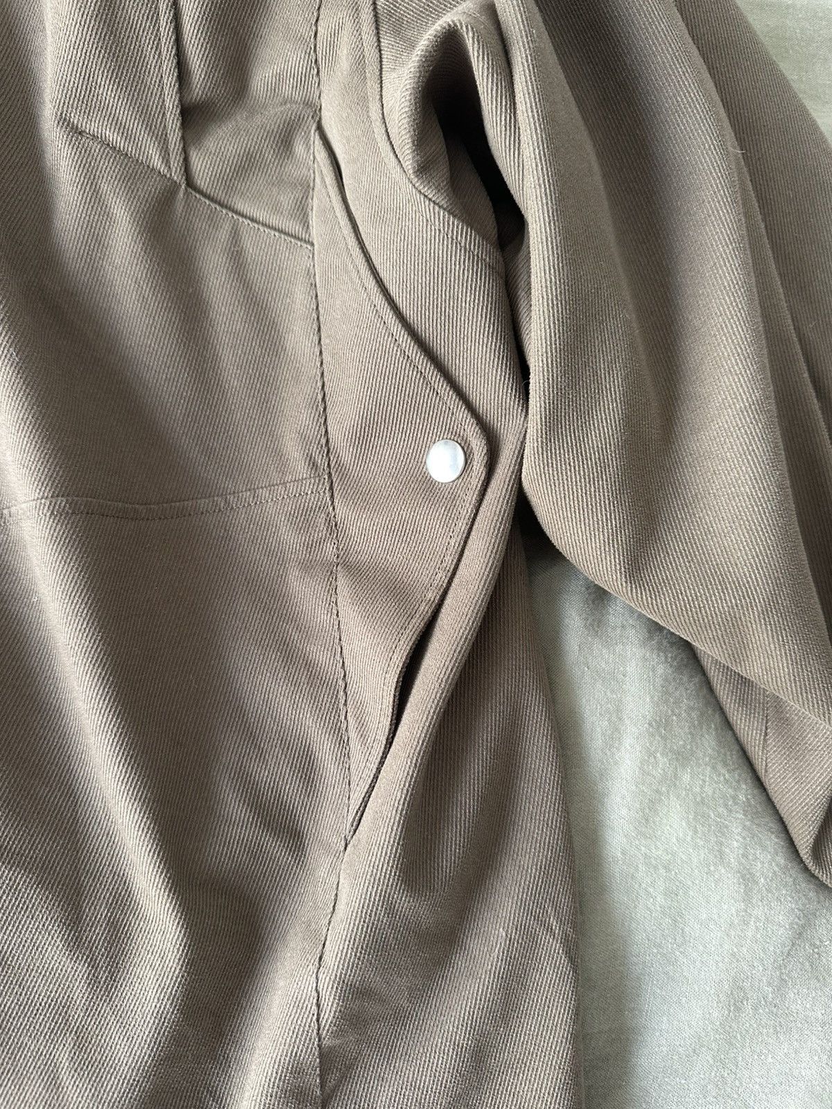 Kiko Kostadinov Annina Coat (brass green) Size US M / EU 48-50 / 2 - 13 Thumbnail
