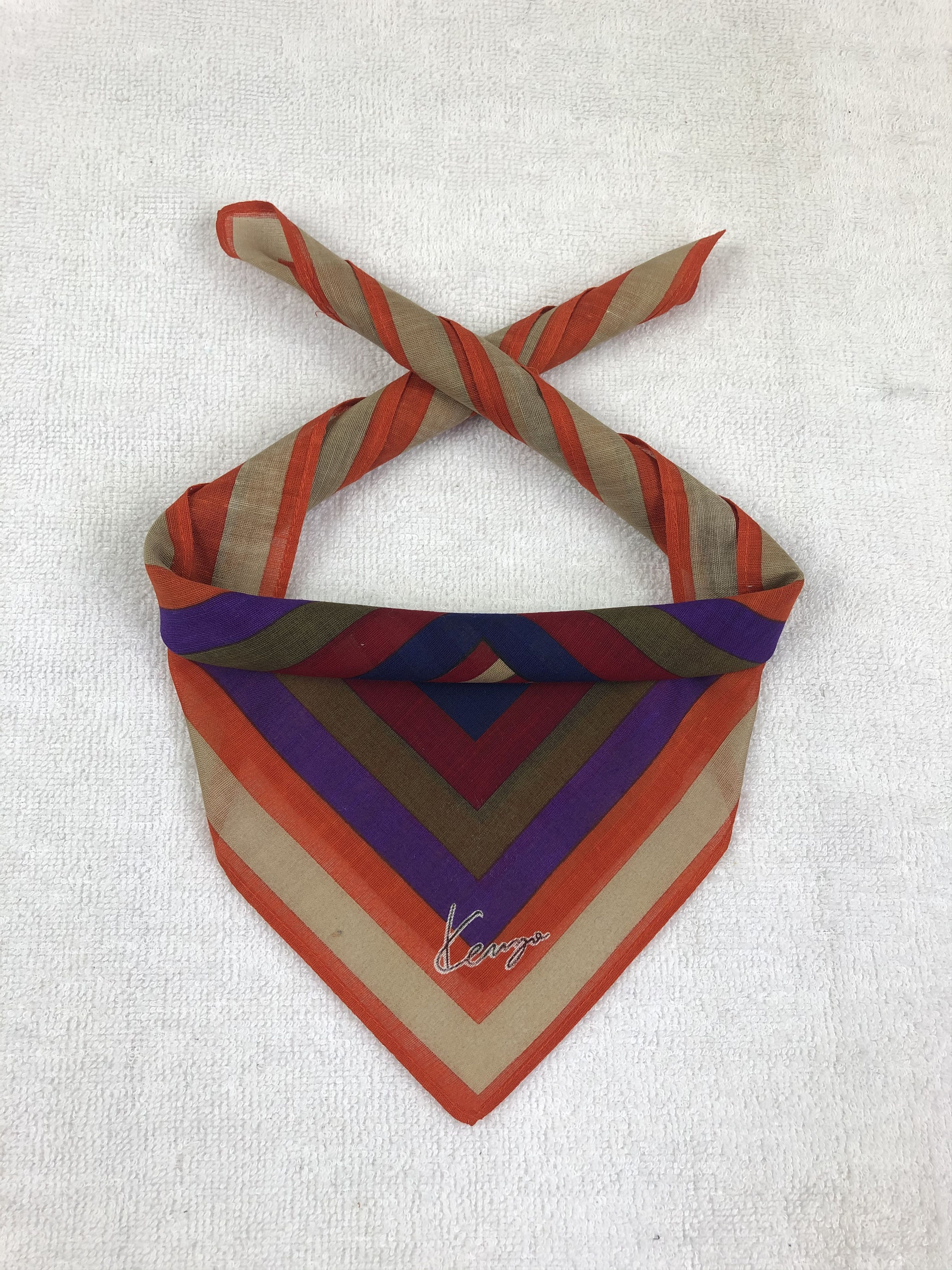 Kenzo Kenzo Bandana / Handkerchief / Neckerchief Size ONE SIZE - 1 Thumbnail