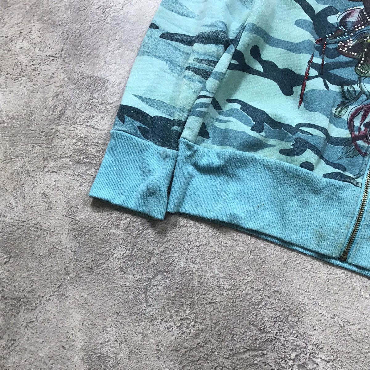 Vintage Y2K Camo Hoodie Jacket All Over Print Avant Garde Normcore M Size M / US 6-8 / IT 42-44 - 4 Thumbnail