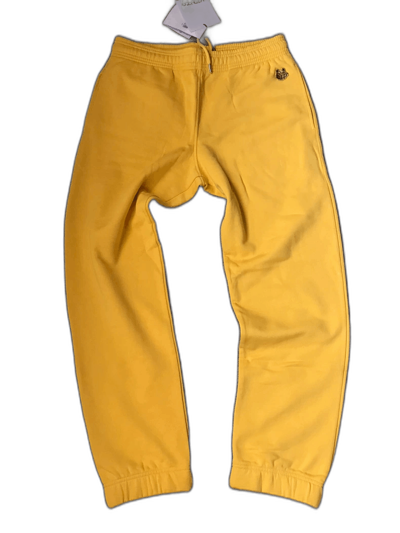 Kenzo Kenzo Yellow Sweatpants with Embroidered Logo Size US 34 / EU 50 - 1 Thumbnail
