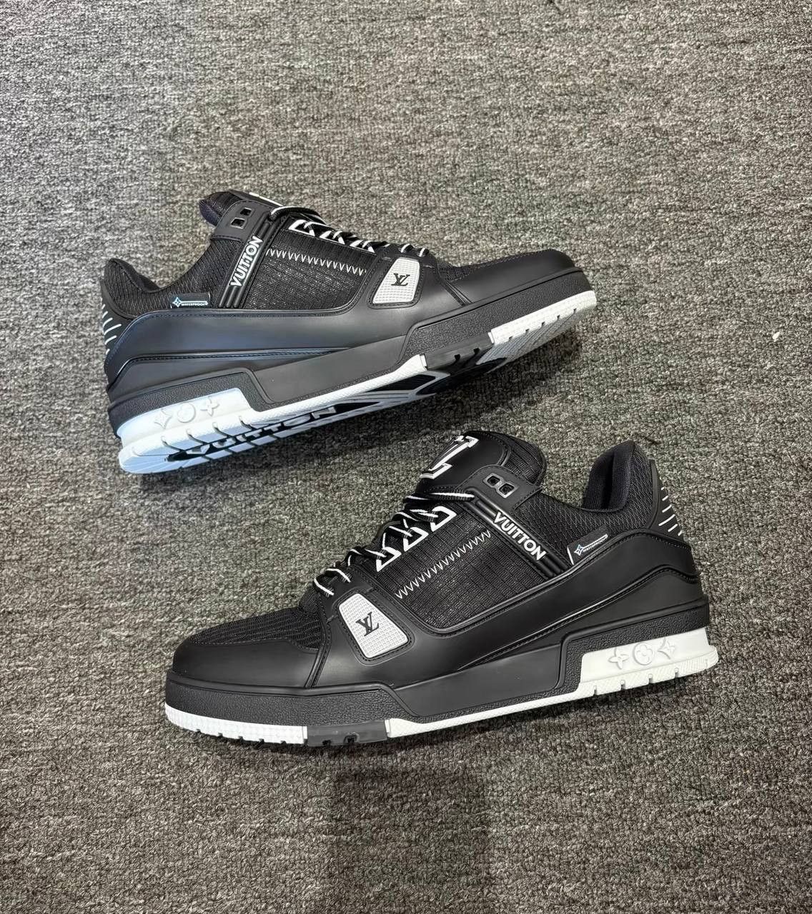 Louis Vuitton LV Trainer Ski Series Black sneakers Size US 8.5 / EU 41-42 - 3 Thumbnail