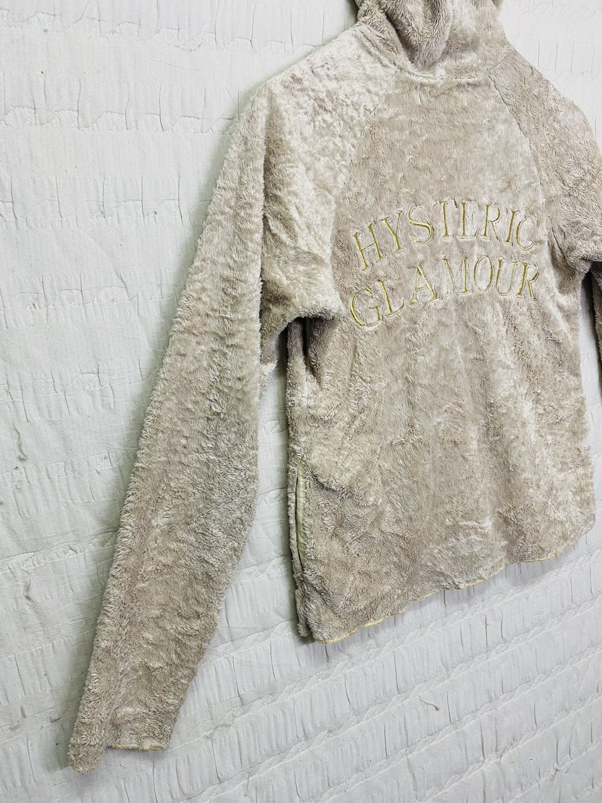 Hypebeast × Hysteric Glamour (L) HYSTERIC GLAMOUR HOODIE FUR JACKET Size XS / US 0-2 / IT 36-38 - 6 Thumbnail
