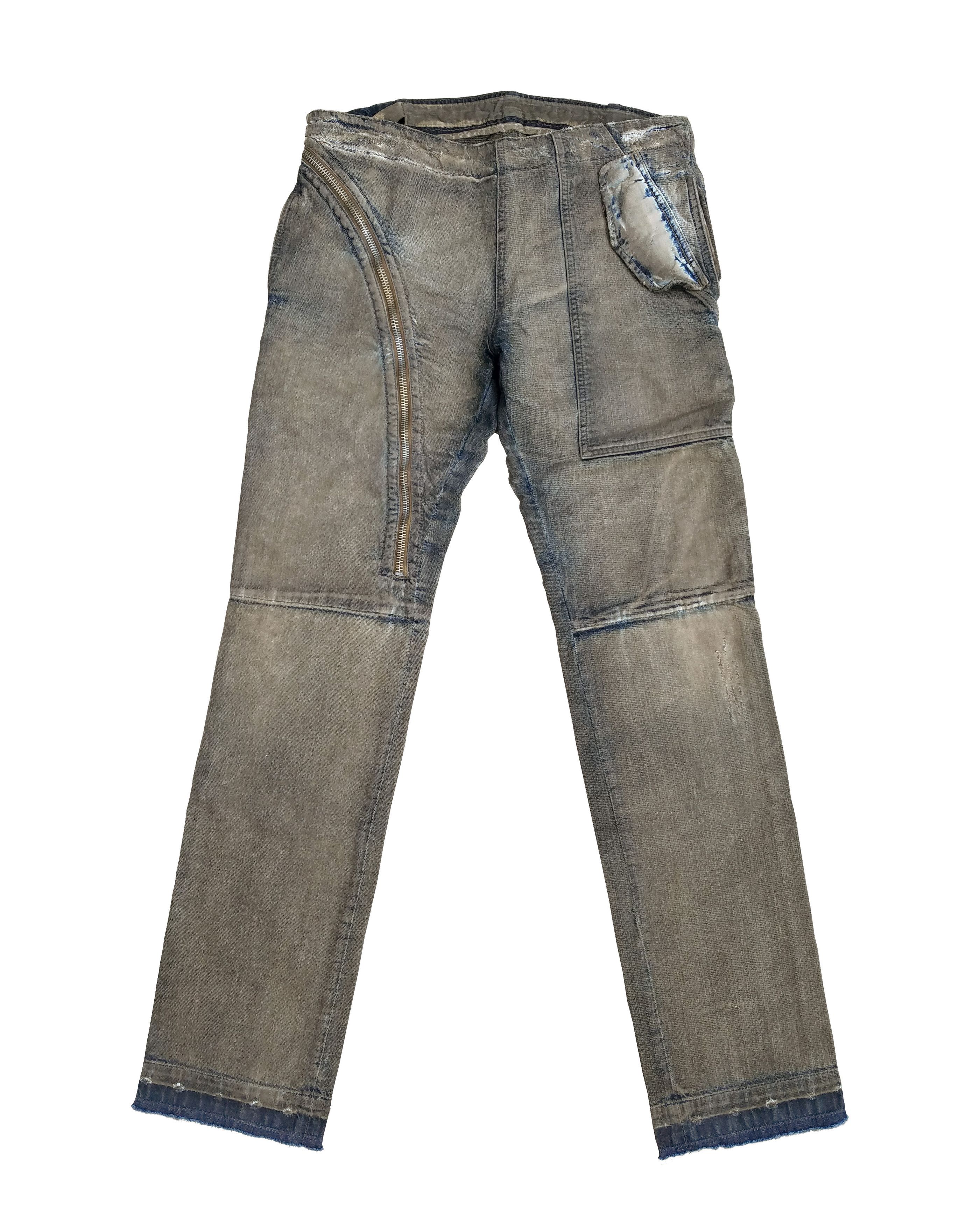 Rick Owens Drkshdw OG Aircut (Double Layered) Jeans Size US 32 / EU 48 - 2 Thumbnail