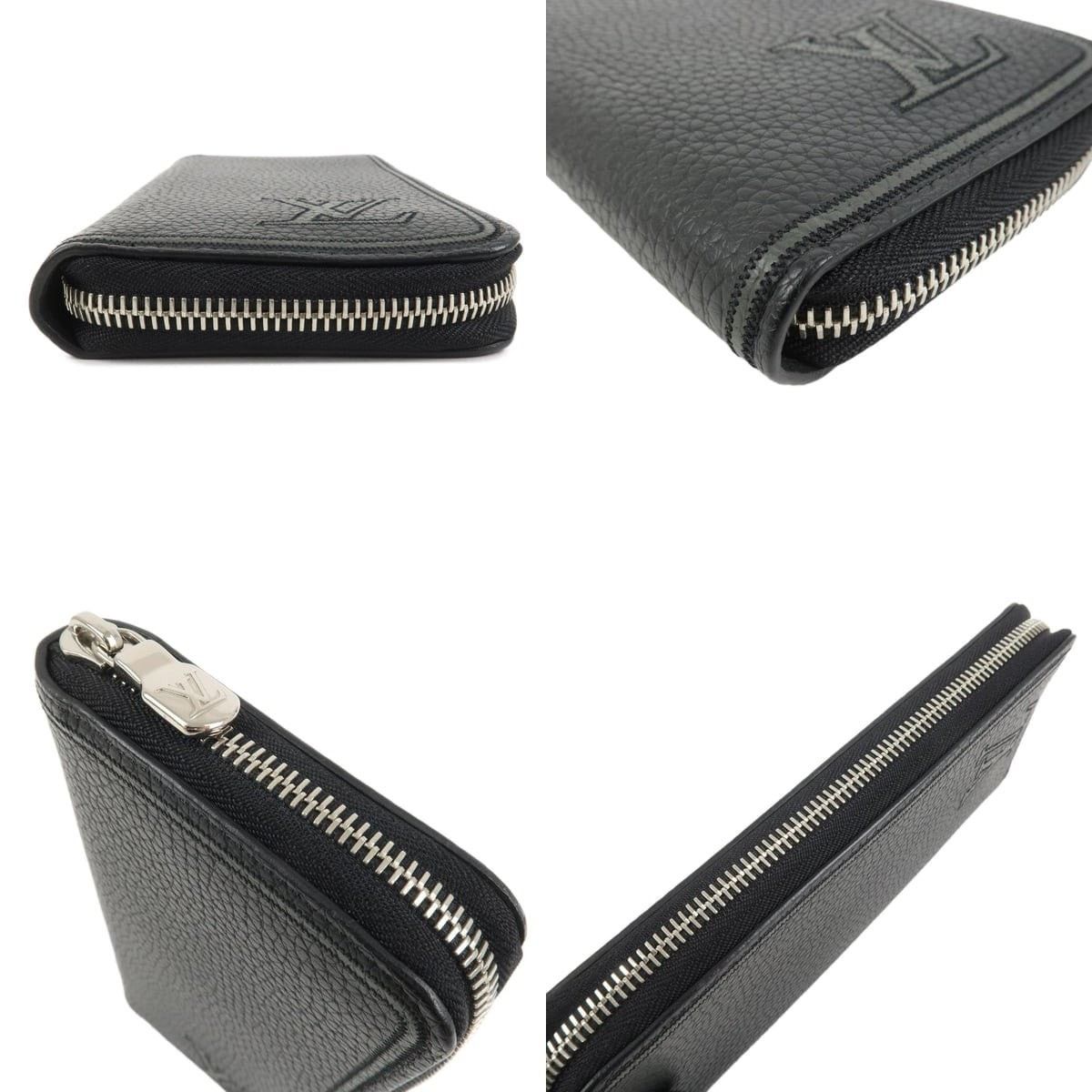 Louis Vuitton Louis Vuitton Tourillon Leather Vertical Zippy Wallet Black Size ONE SIZE - 3 Thumbnail