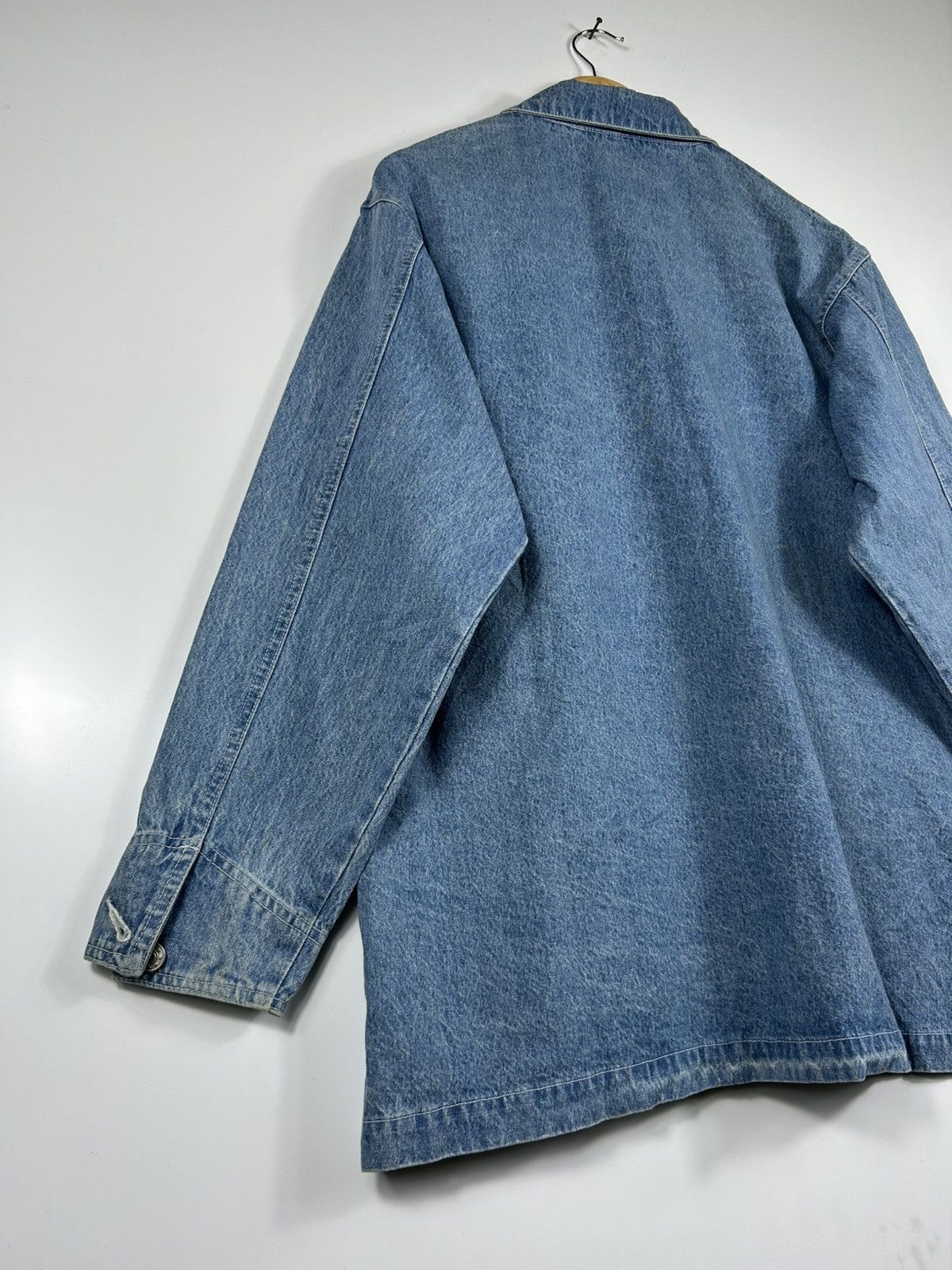 Japanese Brand × Vintage ⚡️Vintage Frame In Chore Denim Jacket Size US L / EU 52-54 / 3 - 14 Thumbnail