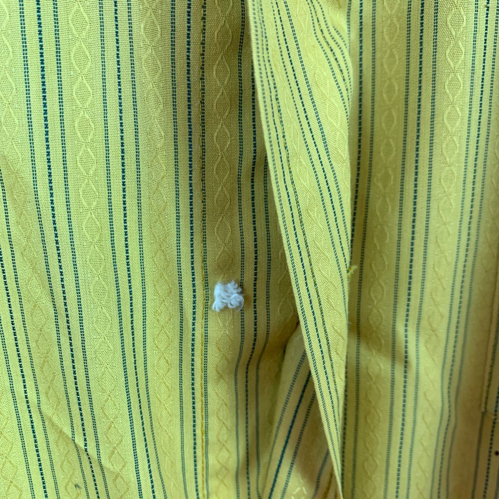 Arrow Vintage Arrow Drake II Sanforized Button Front Shirt 1950s Kent Collection Yellow 15 32 Mens Mens? Size US M / EU 48-50 / 2 - 4 Thumbnail