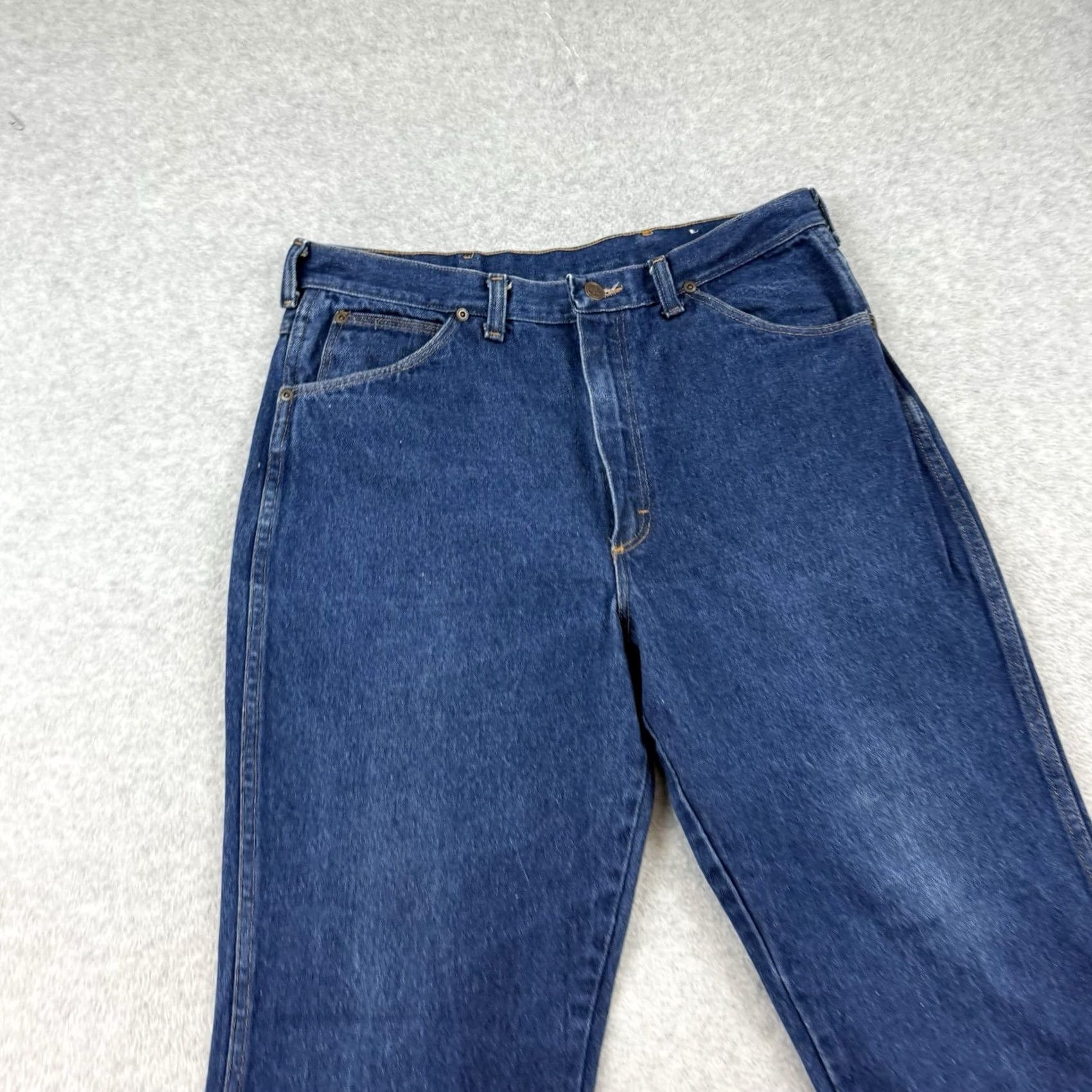 Denime VINTAGE Sheplers Jeans 34x30 Blue Denim Bootcut Cowboy 70s USA Mens Size US 34 / EU 50 - 7 Thumbnail