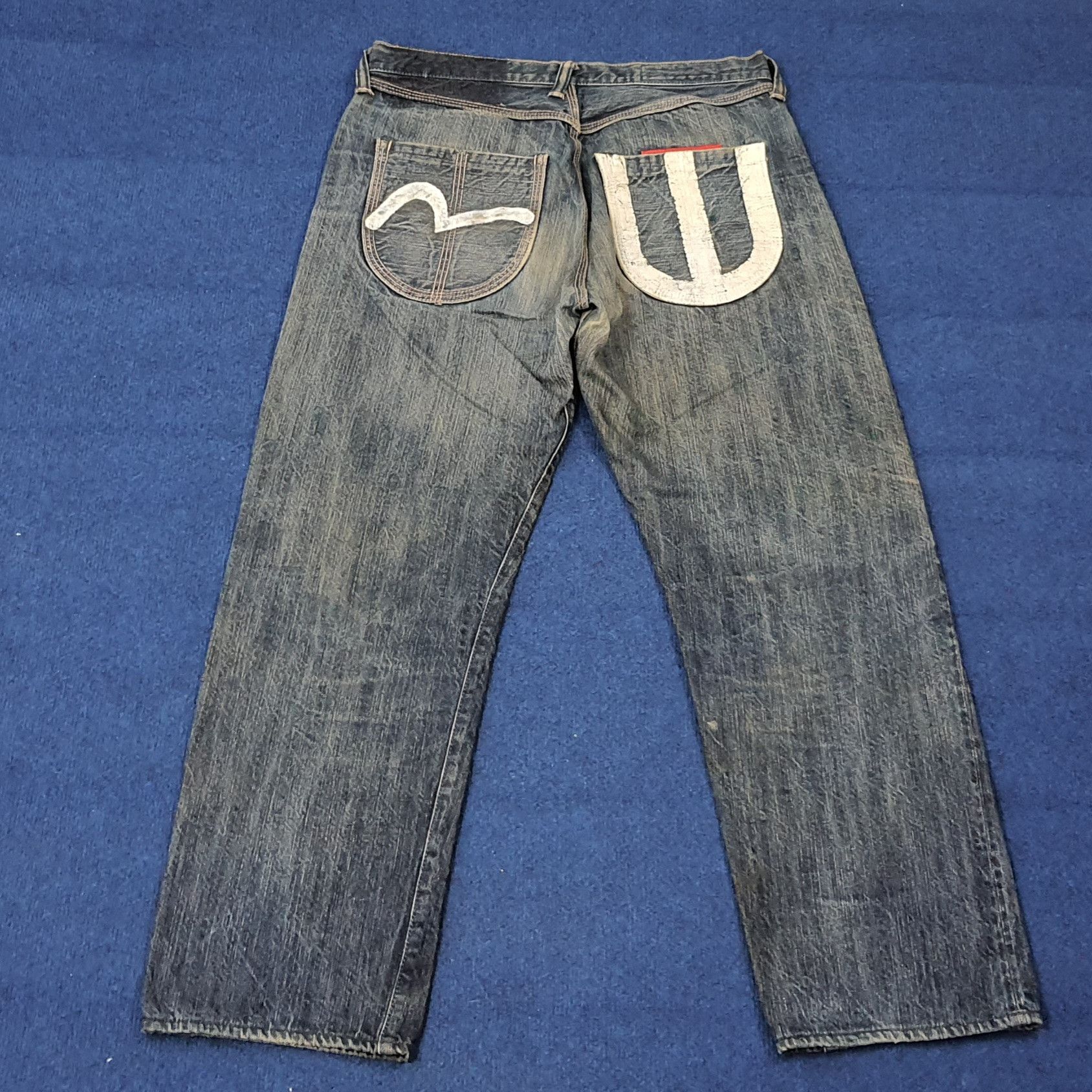 Evisu Vintage Evisu Japan Selvedge Custom Daicock Denim C272N30 Size US 33 - 3 Thumbnail