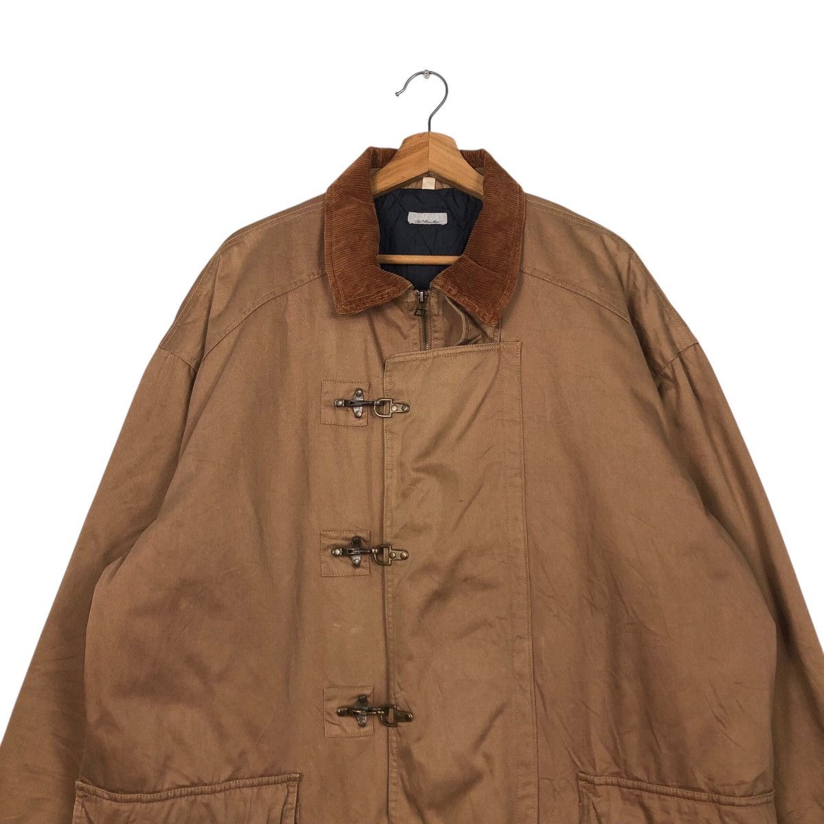 Japanese Brand 📌Vintage Chore Worker Jacket Duck Canvas Detroit 3 Suisses Size US L / EU 52-54 / 3 - 4 Thumbnail