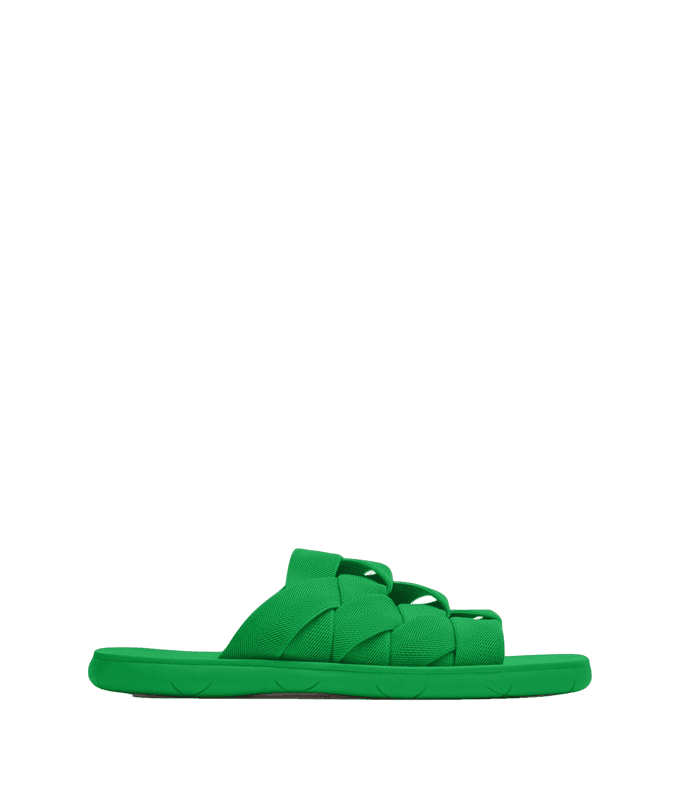 Bottega Veneta Bottega Veneta Plat Slide in green Size US 13 / EU 46 - 1 Thumbnail