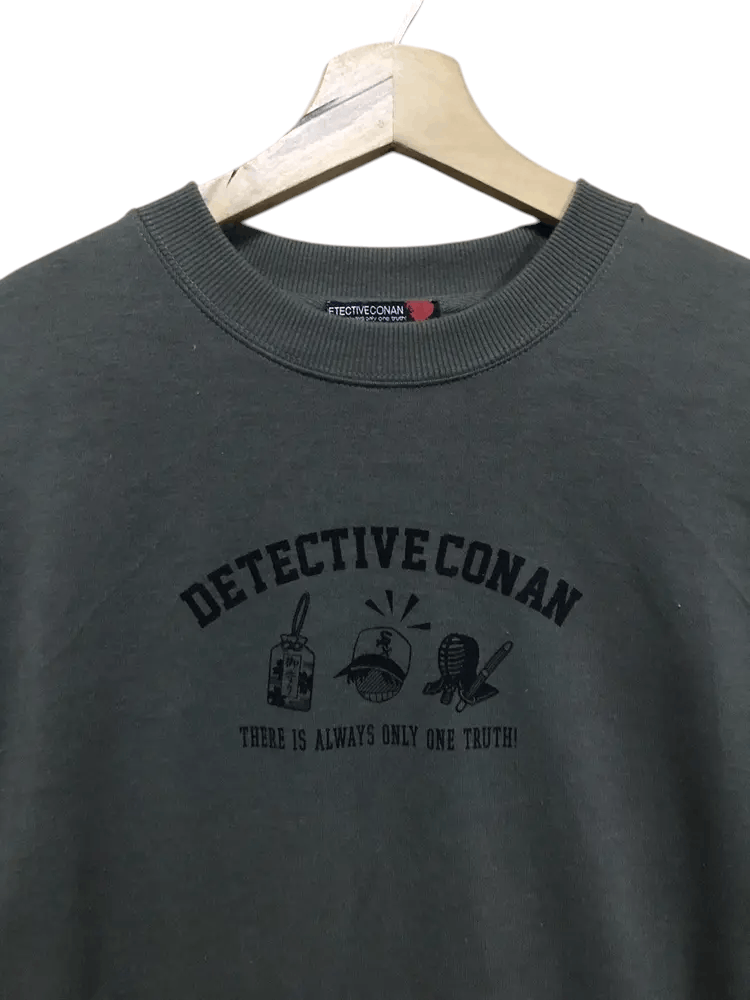 Anime Vintage Detective Conan Sweatshirts Size US M / EU 48-50 / 2 - 3 Thumbnail