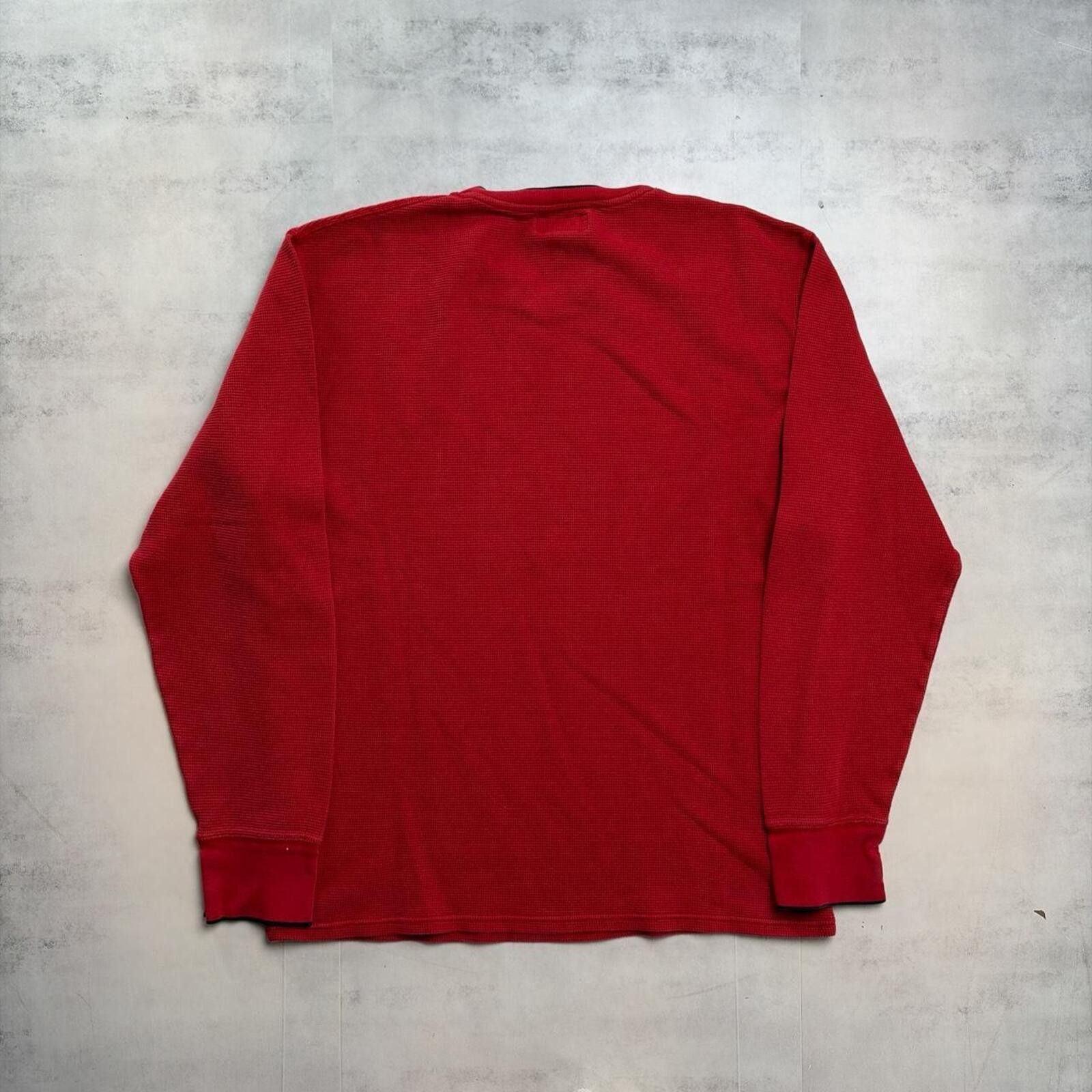 Polo Ralph Lauren Y2K Polo Ralph Lauren Long Sleeve Distressed Thermal Shirt Size US XL / EU 56 / 4 - 7 Thumbnail