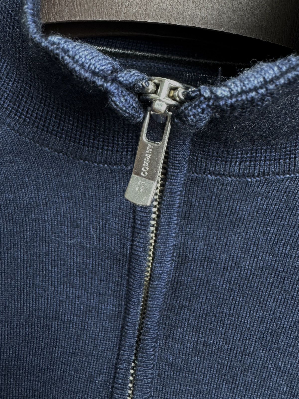 C.P. Company C.P. Company blue knitted 1/4 zip pullover japan sweater Size US S / EU 44-46 / 1 - 5 Thumbnail