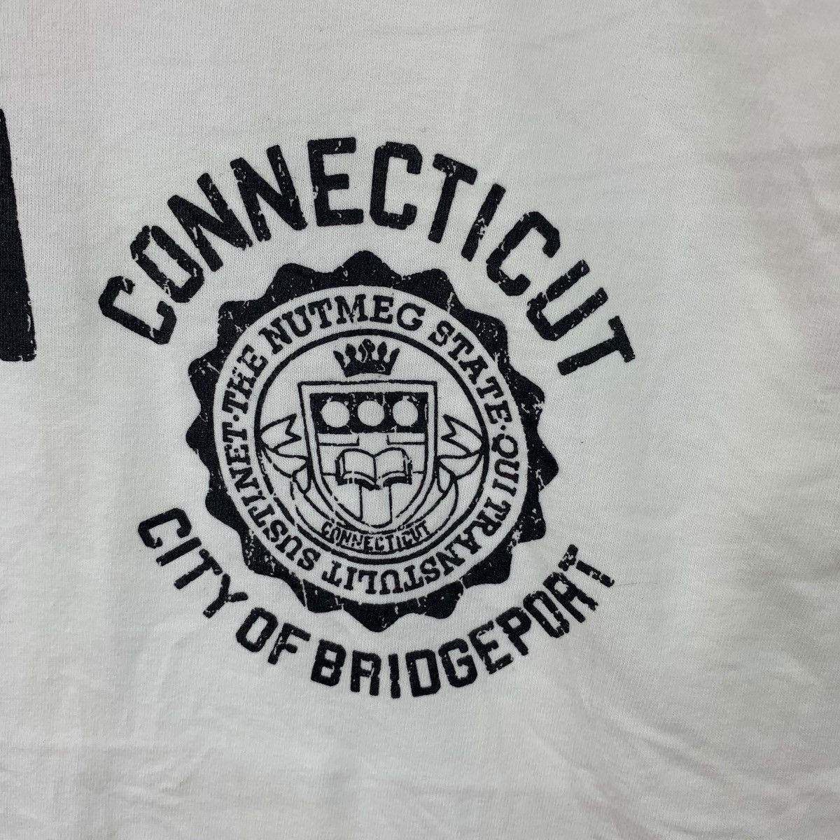 Journal Standard JOURNAL STANDARD JAPAN Connecticut University Tee Shirt Top Size M / US 6-8 / IT 42-44 - 4 Thumbnail