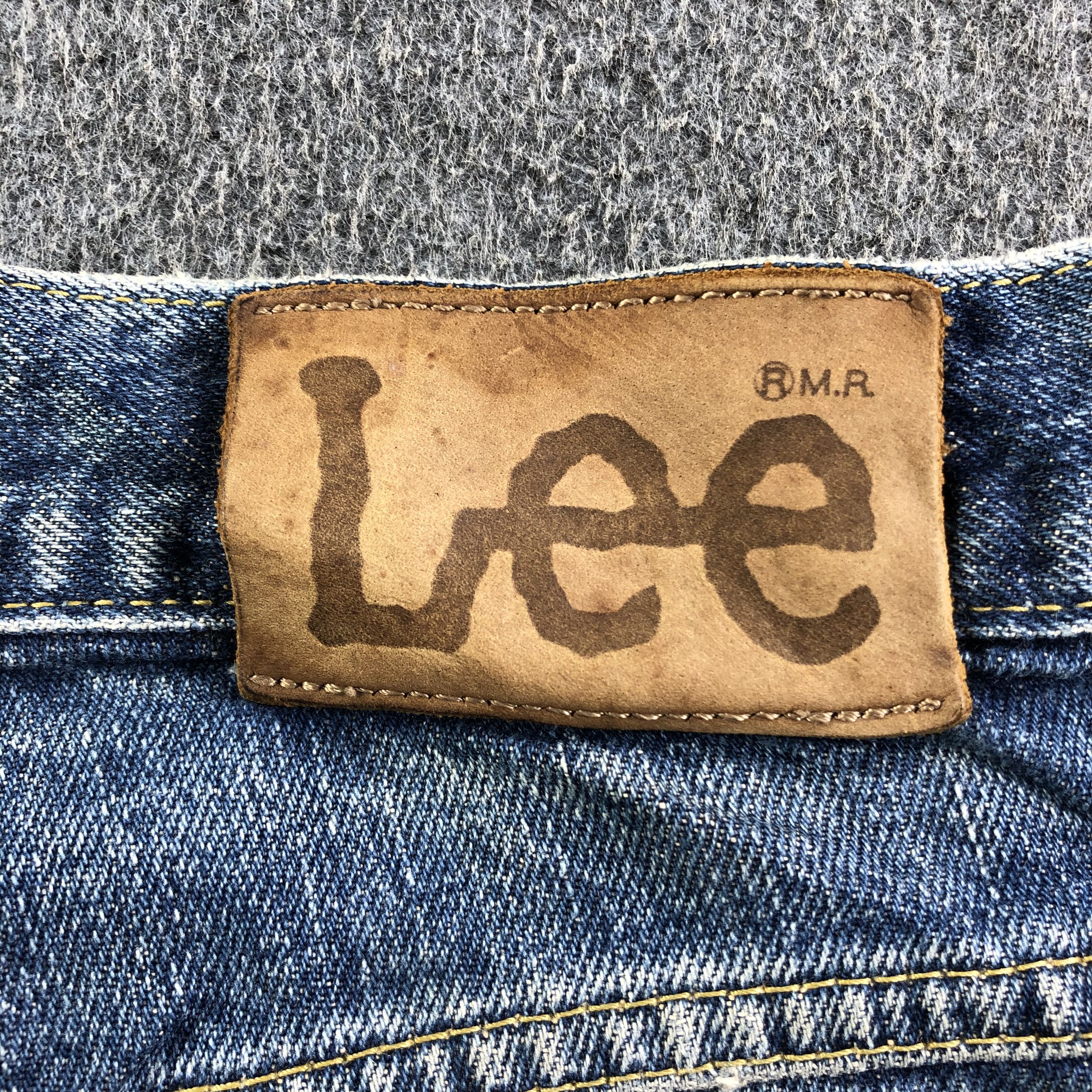Lee Vintage Blue Wash Lee Jeans-J3555 Size US 32 / EU 48 - 5 Thumbnail