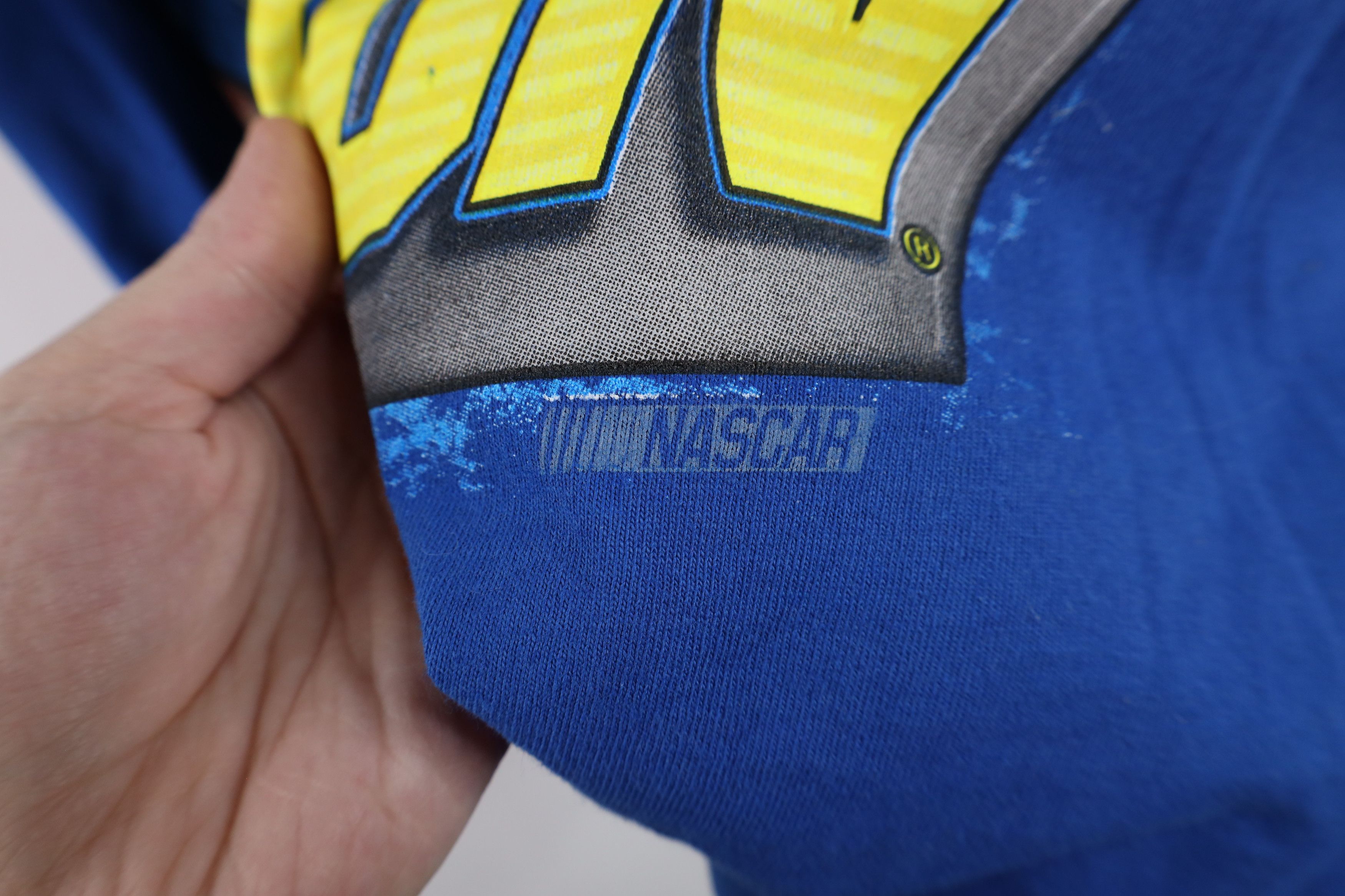 Vintage Retro NASCAR Jeff Gordon Racing Short Sleeve T-Shirt Blue Size US XXL / EU 58 / 5 - 9 Thumbnail