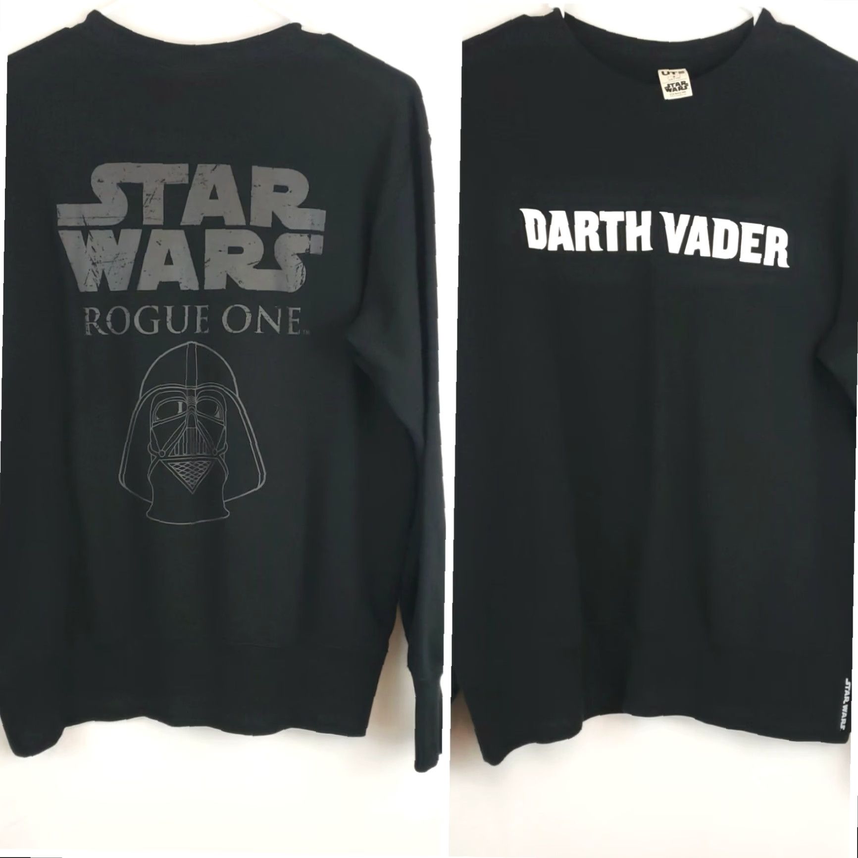 Star Wars VINTAGE Star Wars Sweater Adult Medium Black Rogue One Darth Vader Pullover Logo Mens M Size US M / EU 48-50 / 2 - 3 Thumbnail