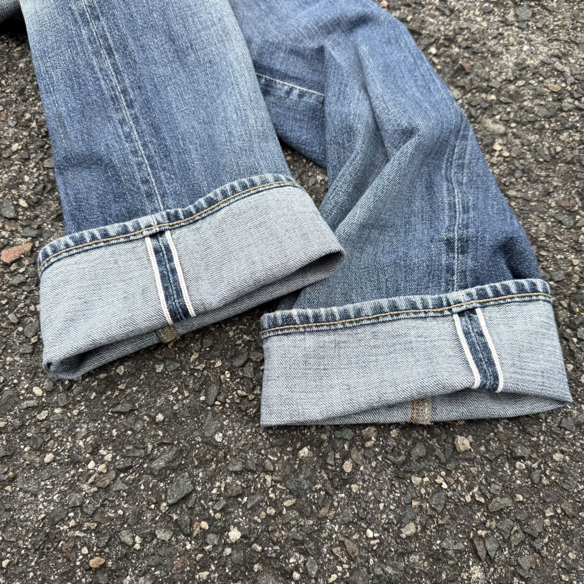 Japanese Brand VINTAGE JAPANESE MUD WASH SELVEGE DENIM JEAN PANTS Size US 33 - 11 Thumbnail