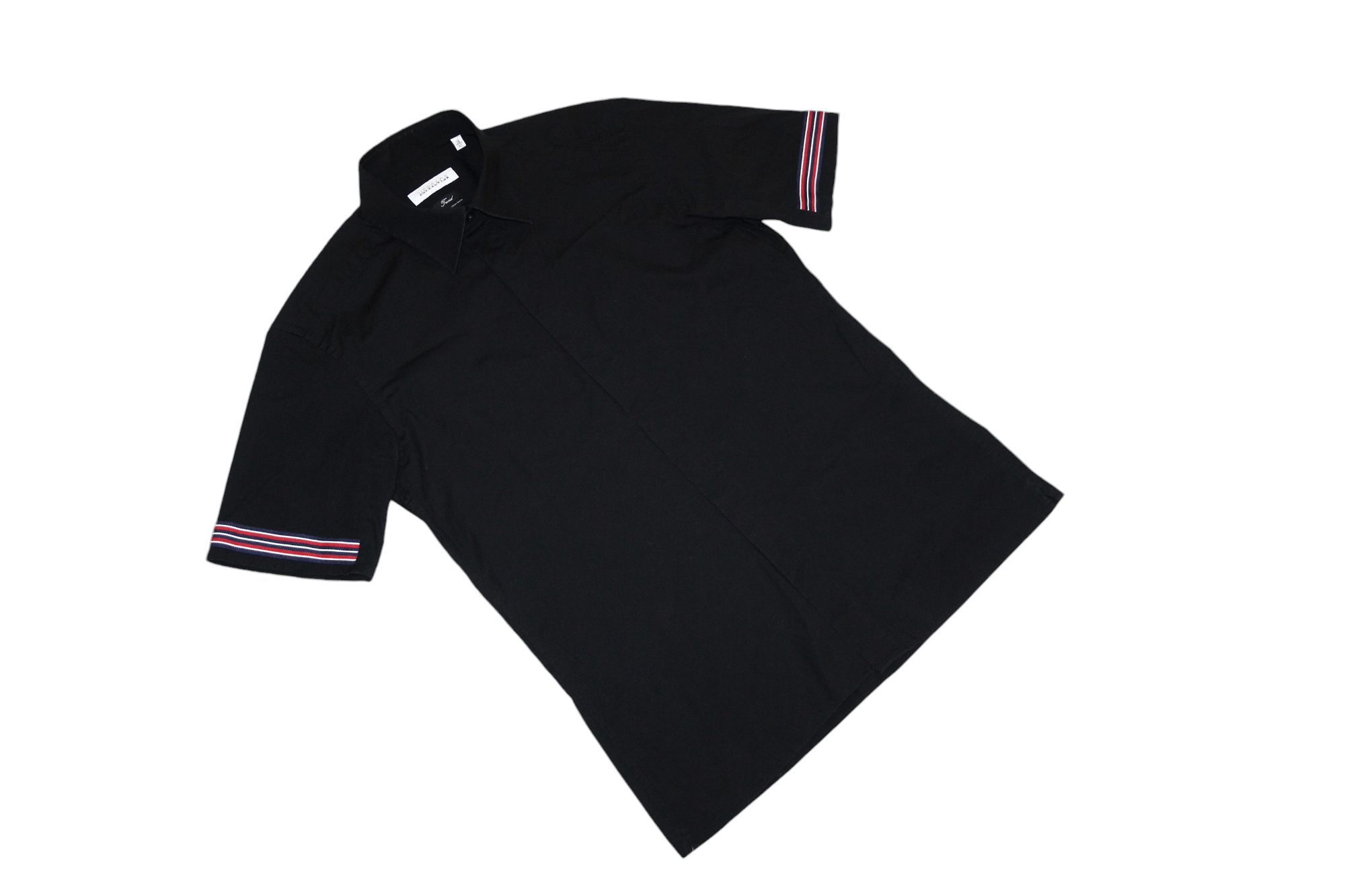 Versace Versace Collection Trend red taped short sleeve casual shirt Size US L / EU 52-54 / 3 - 4 Thumbnail