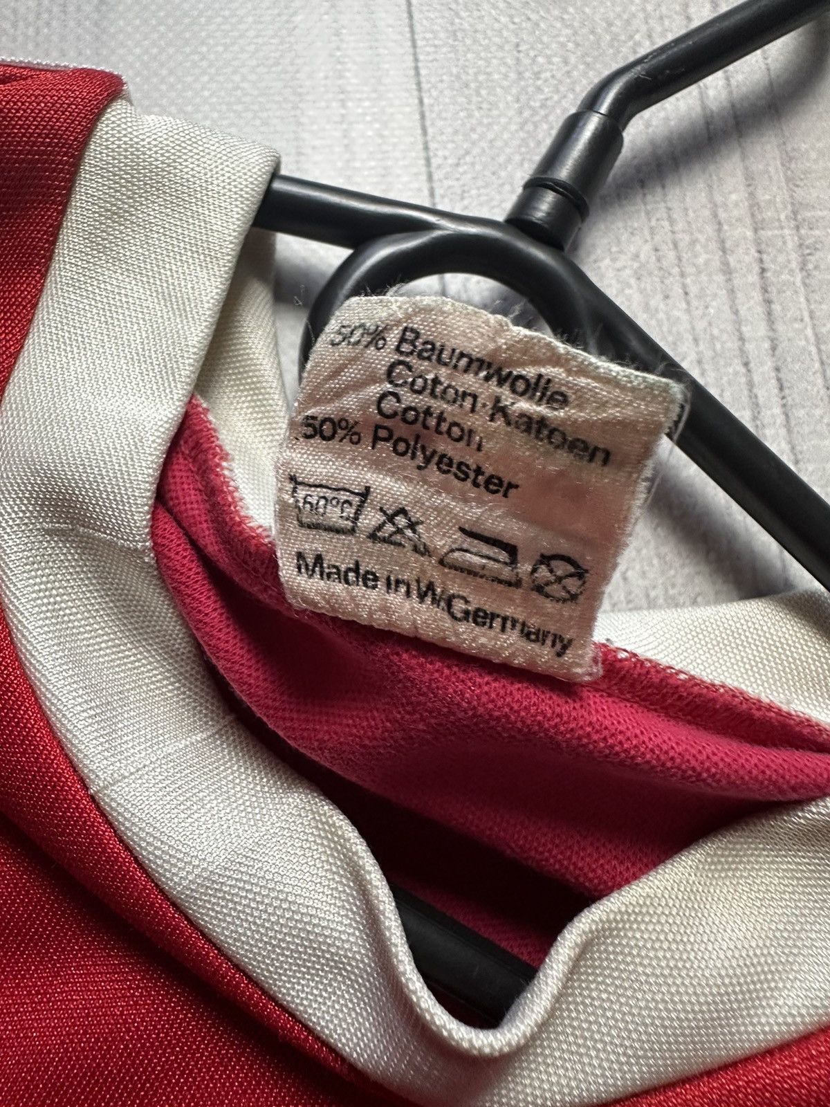 Vintage Vintage retro Adidas west Germany soccer jersey size M 3 Size US M / EU 48-50 / 2 - 6 Thumbnail